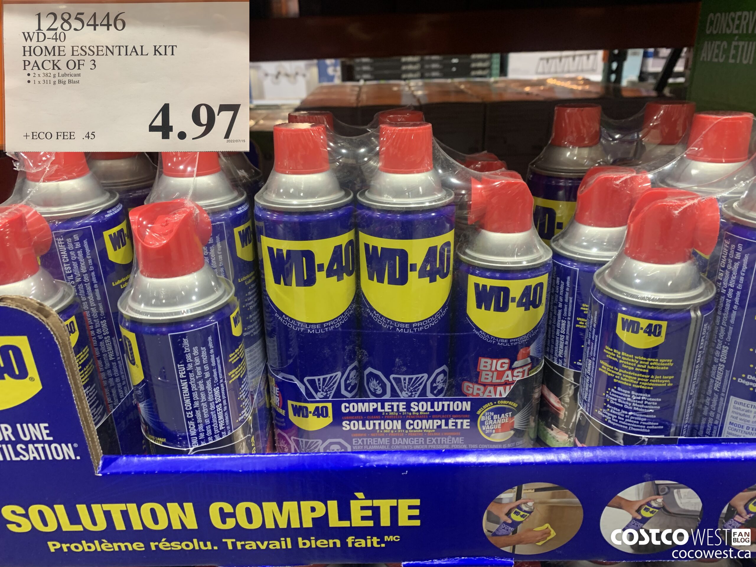 1285446 WD40 HOME ESSENTIAL KIT PACK OF 3 $4.97