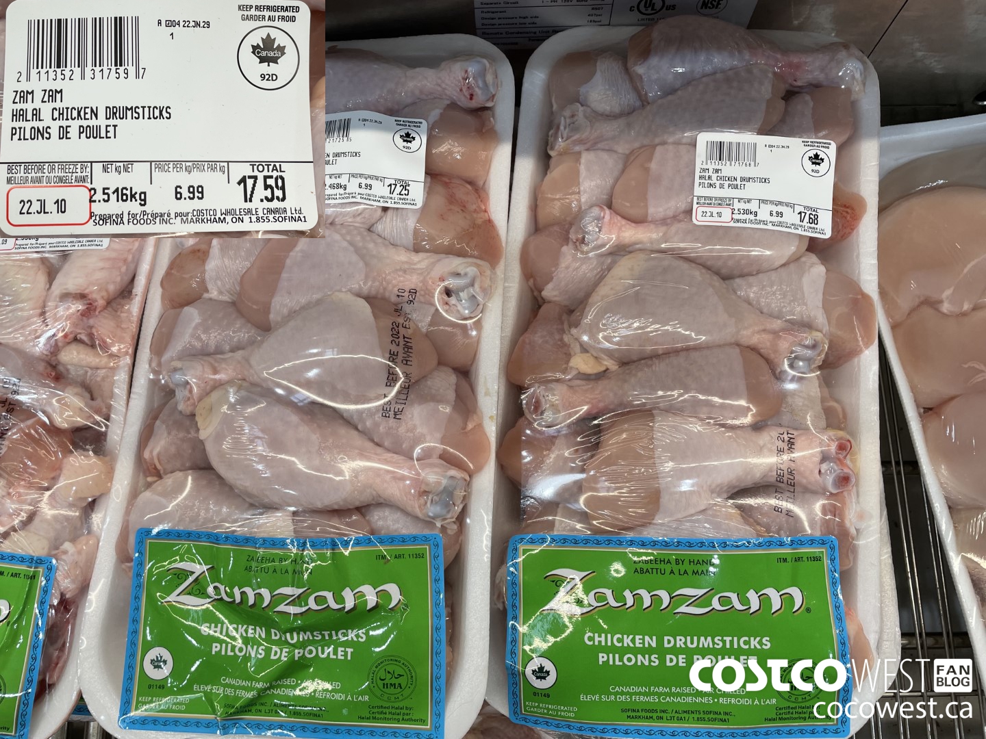 11352 ZAM ZAM Halal Chicken Drumsticks $6.99