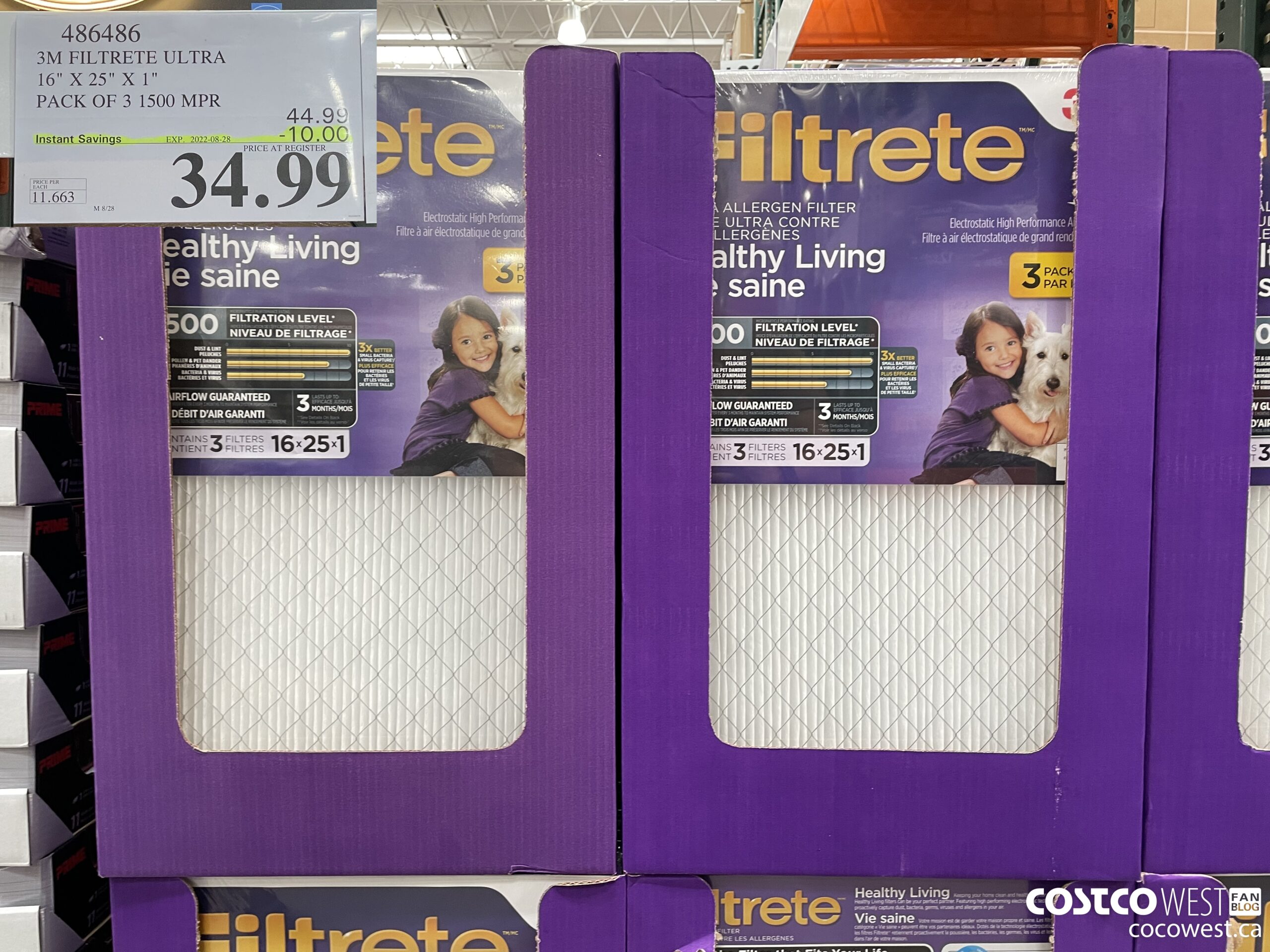 486486 3M FILTRETE ULTRA 16