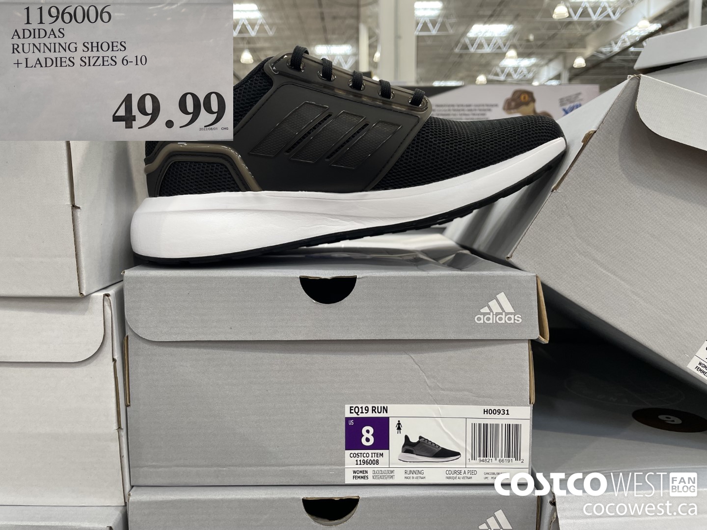 1196006 ADIDAS RUNNING SHOES LADIES SIZES 6-10 $49.99