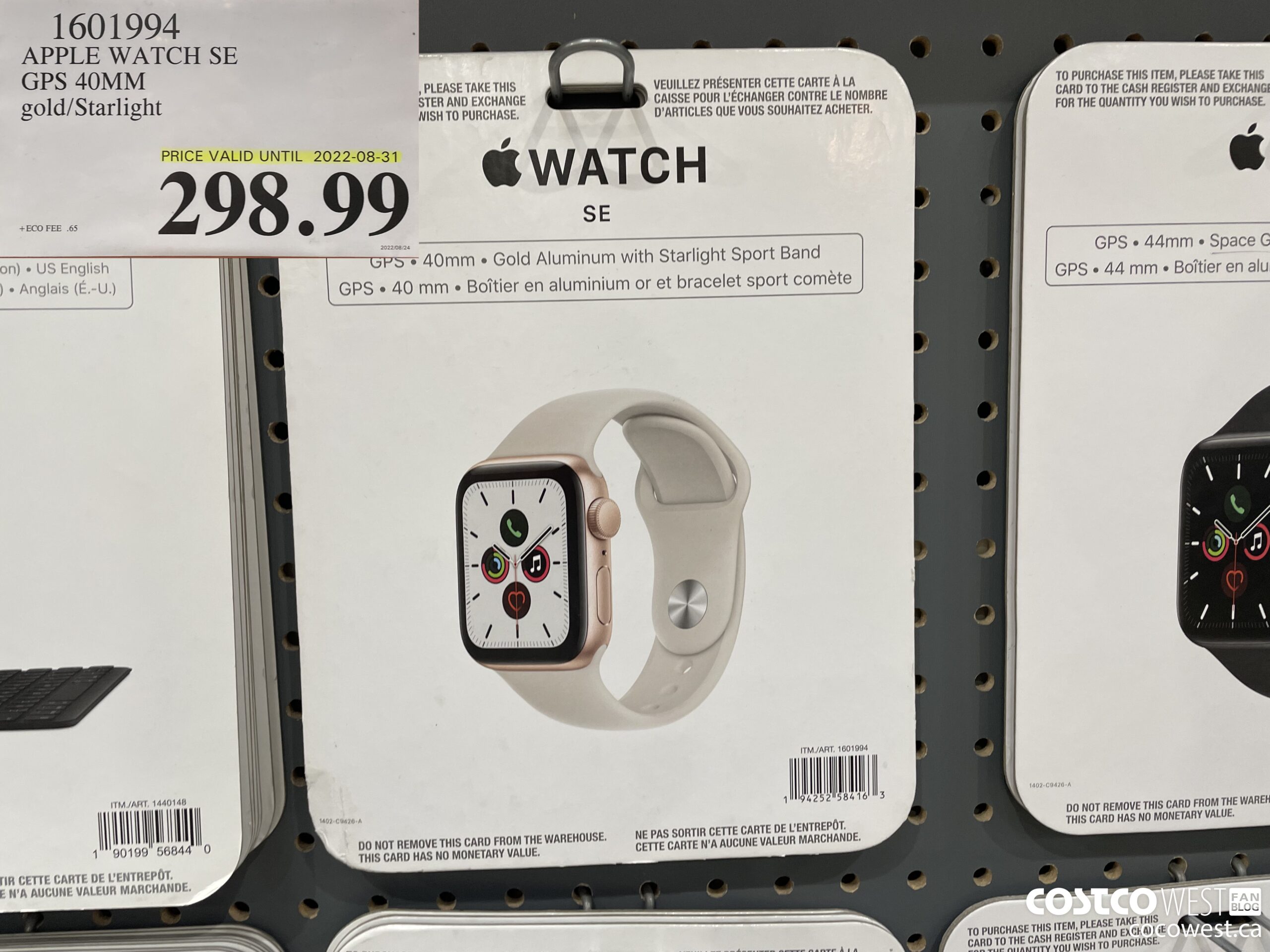 Apple watch best sale se 40mm costco