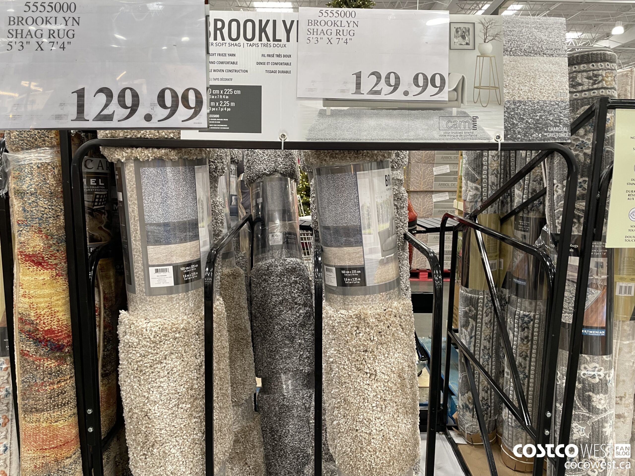 5555000 BROOKLYN SHAG RUG 5'3