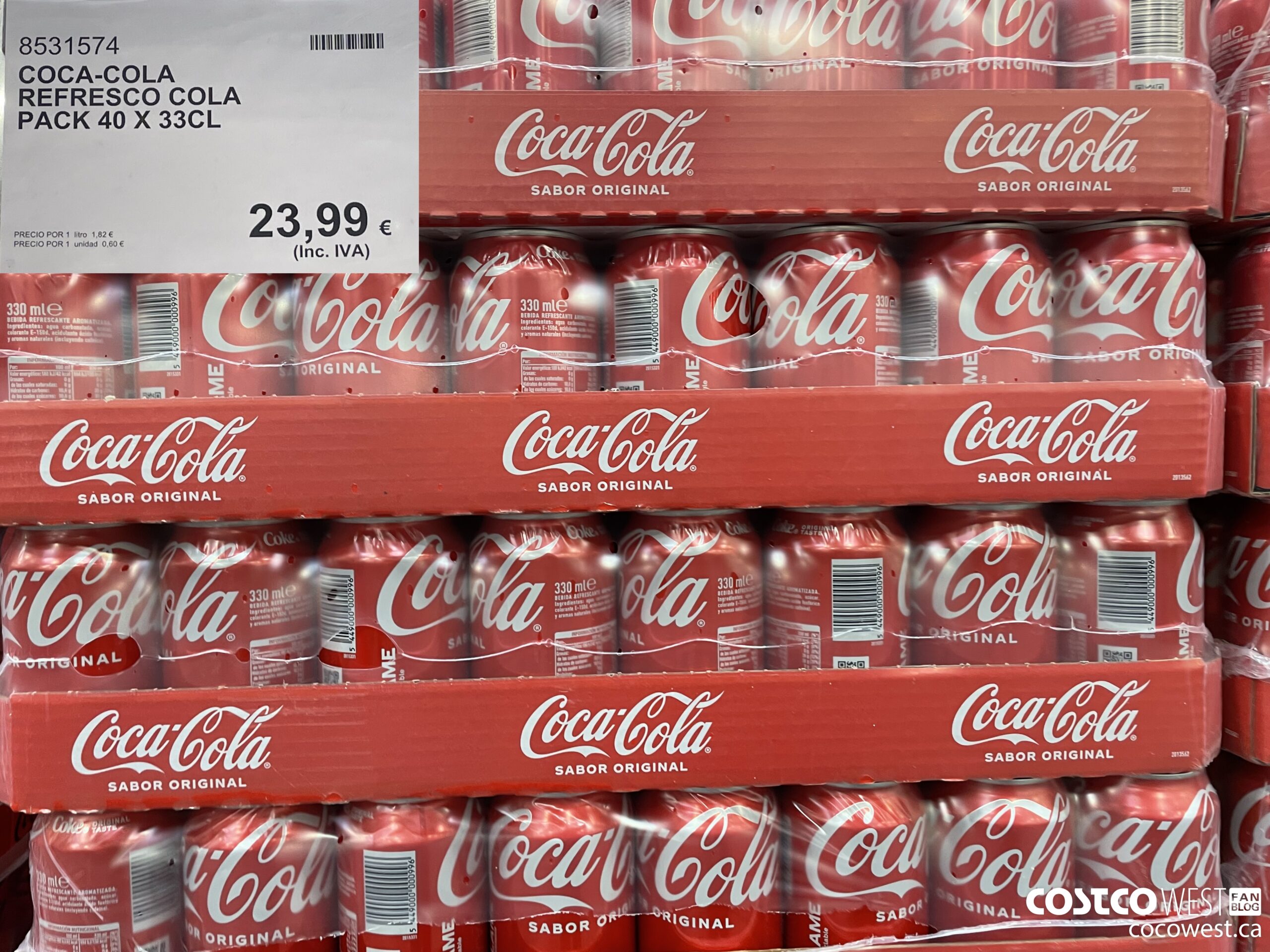 Coca-Cola Zero Azúcar lata 330ml. - Salad Planet