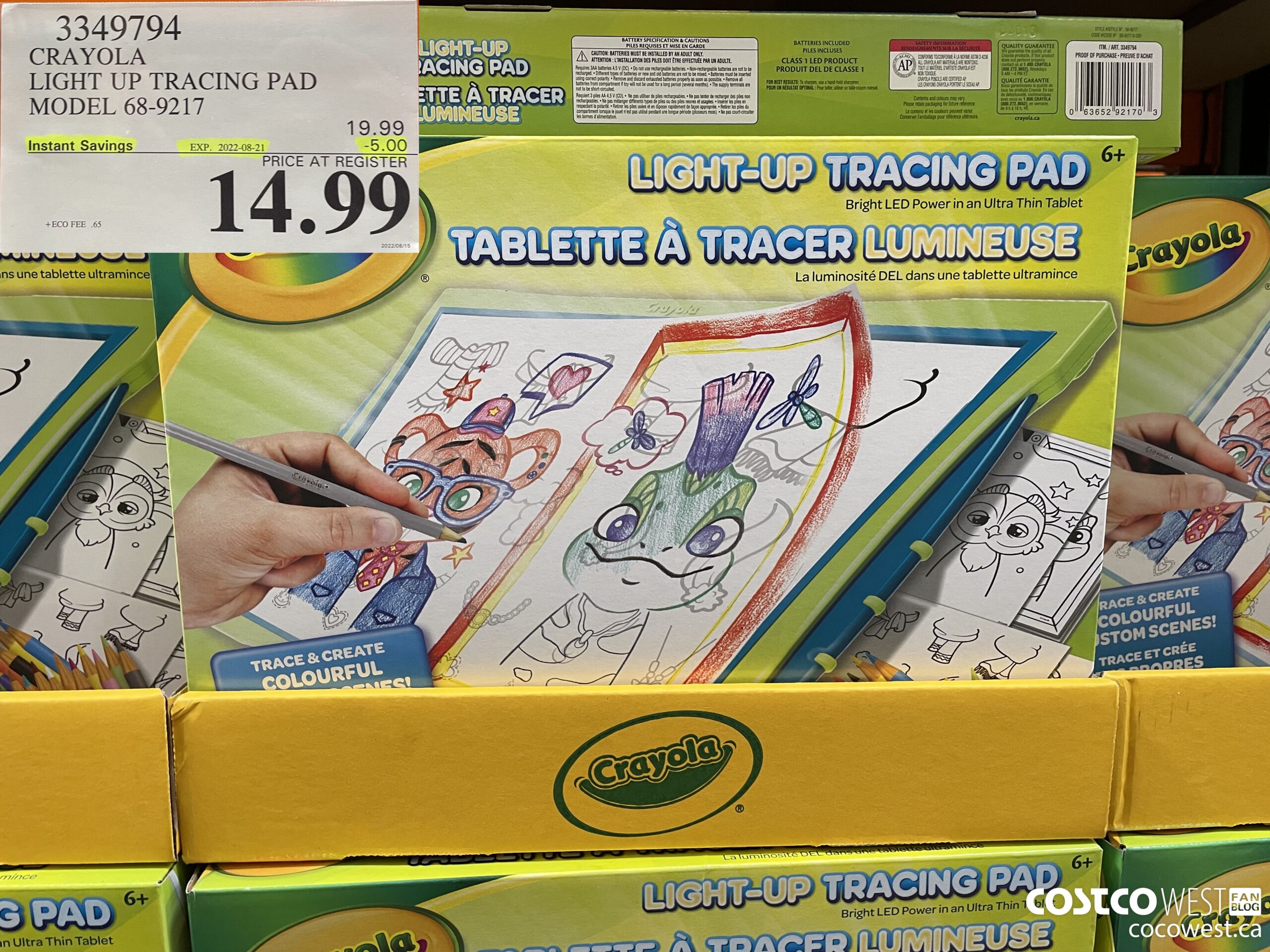 2349794 crayola ultimate light board model 68 6912 19 99 - Costco East Fan  Blog