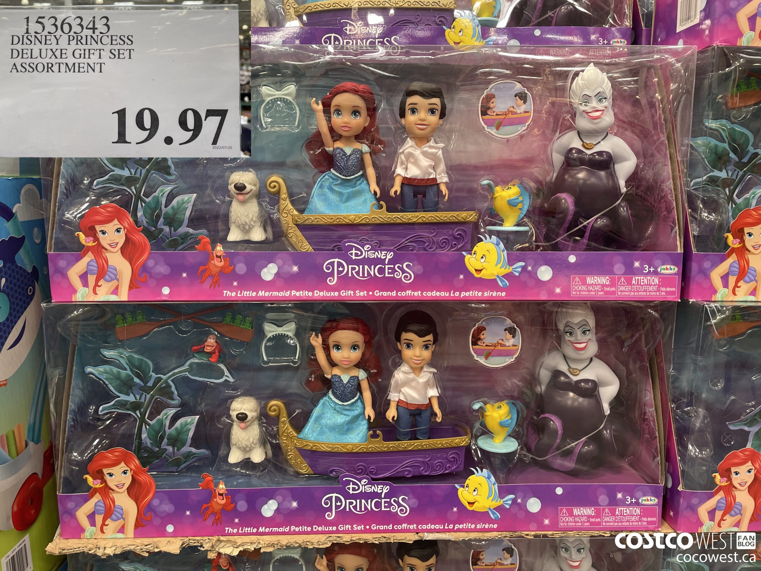 1536343 DISNEY PRINCESS DELUXE GIFT SET ASSORTMENT  $19.97