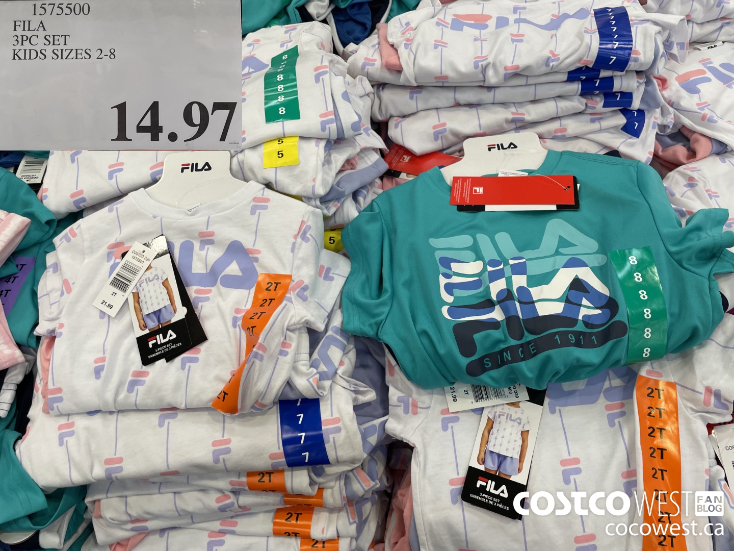 Fila hotsell shirts costco