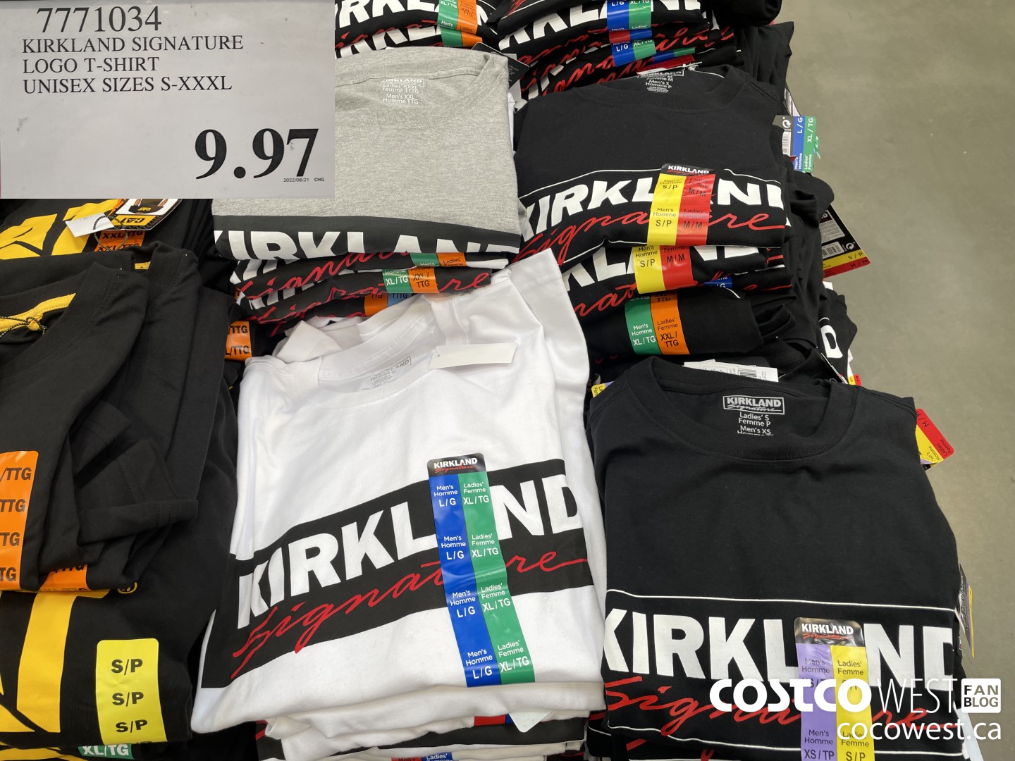 Costco] Kirkland Signature Logo T-Shirt $9.99 (33.33% off) -  RedFlagDeals.com Forums