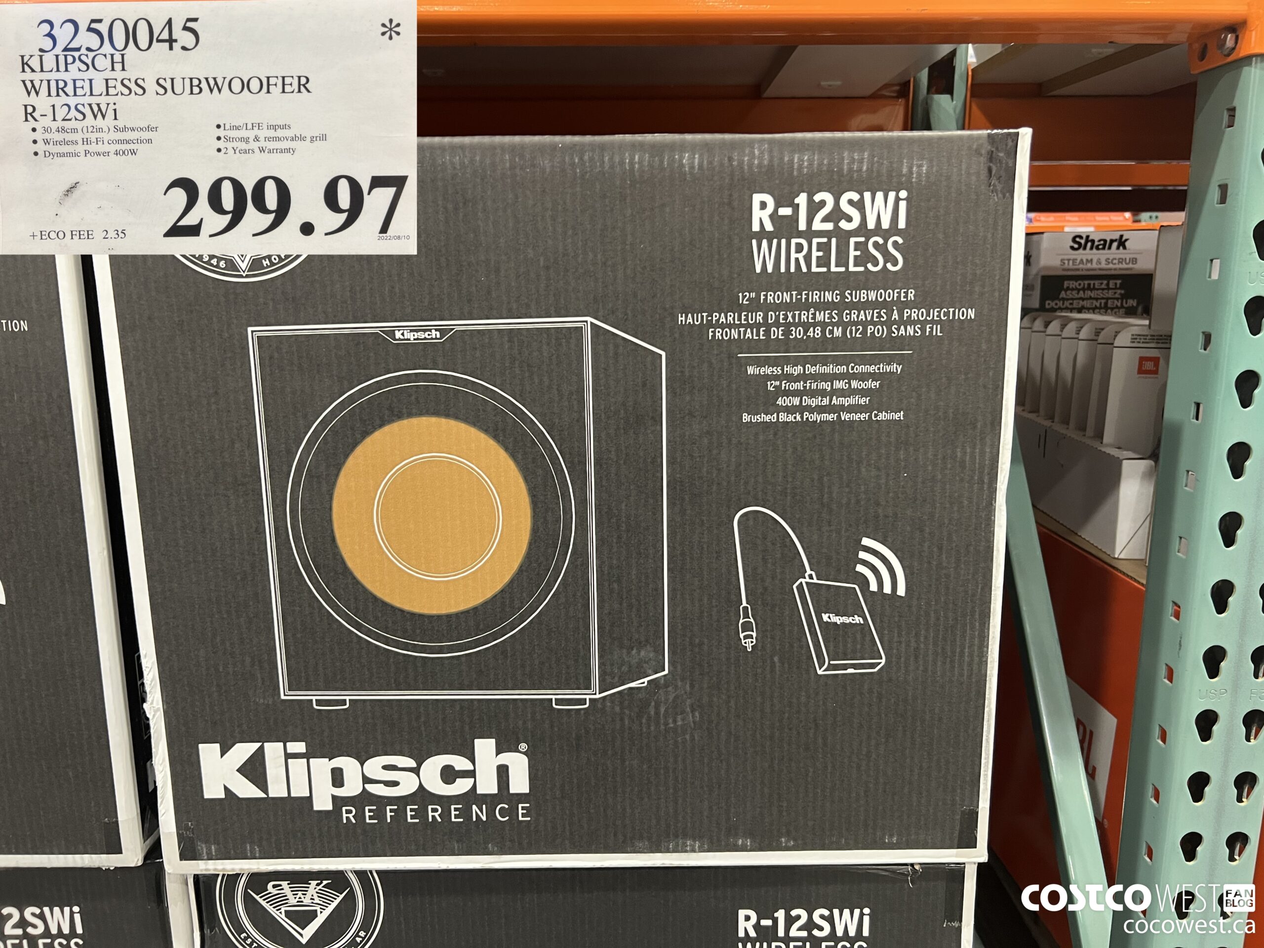 klipsch subwoofer at costco