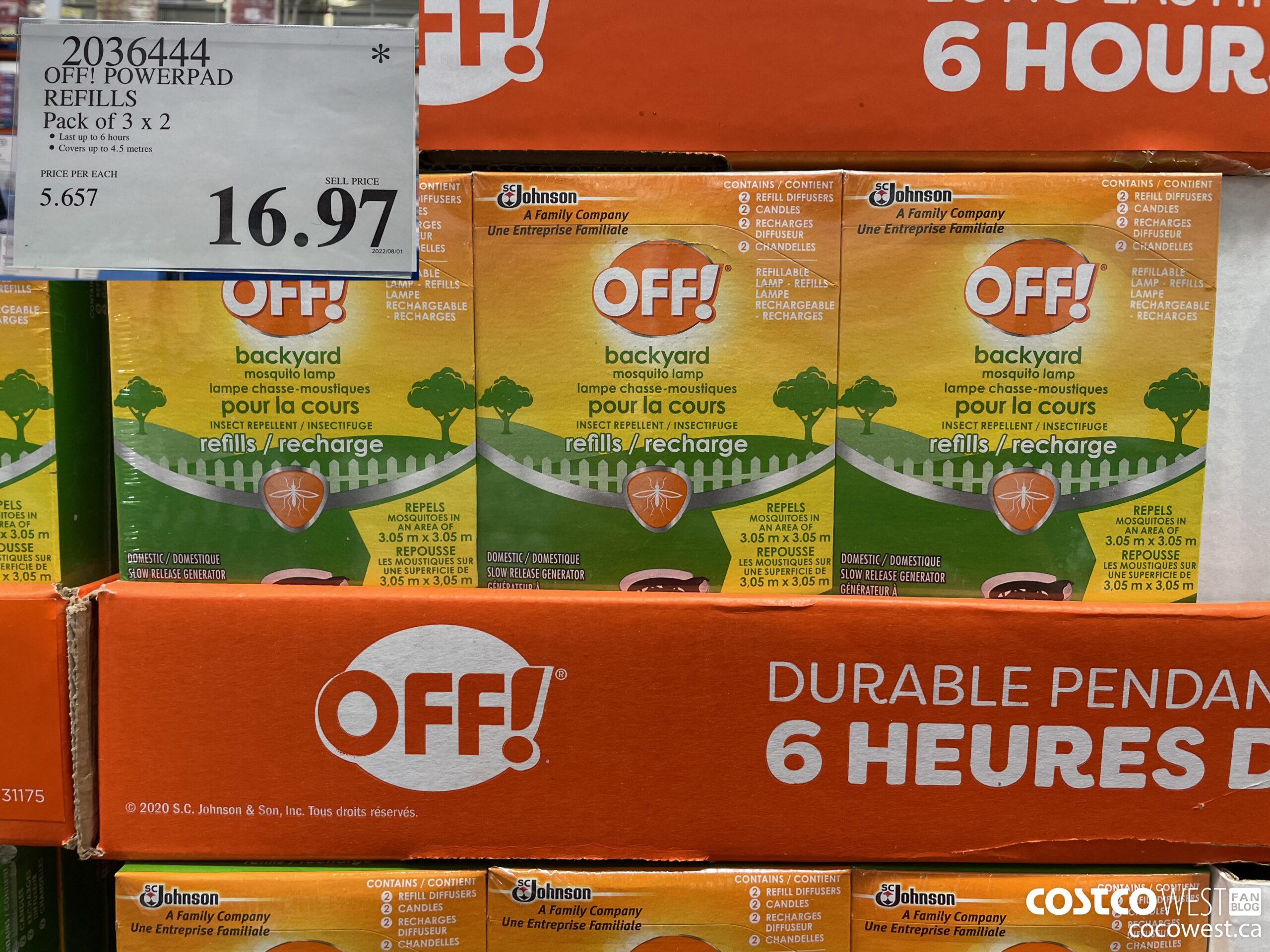 2036444 OFF! POWERPAD REFILLS PACK OF 3 X 2 $16.97