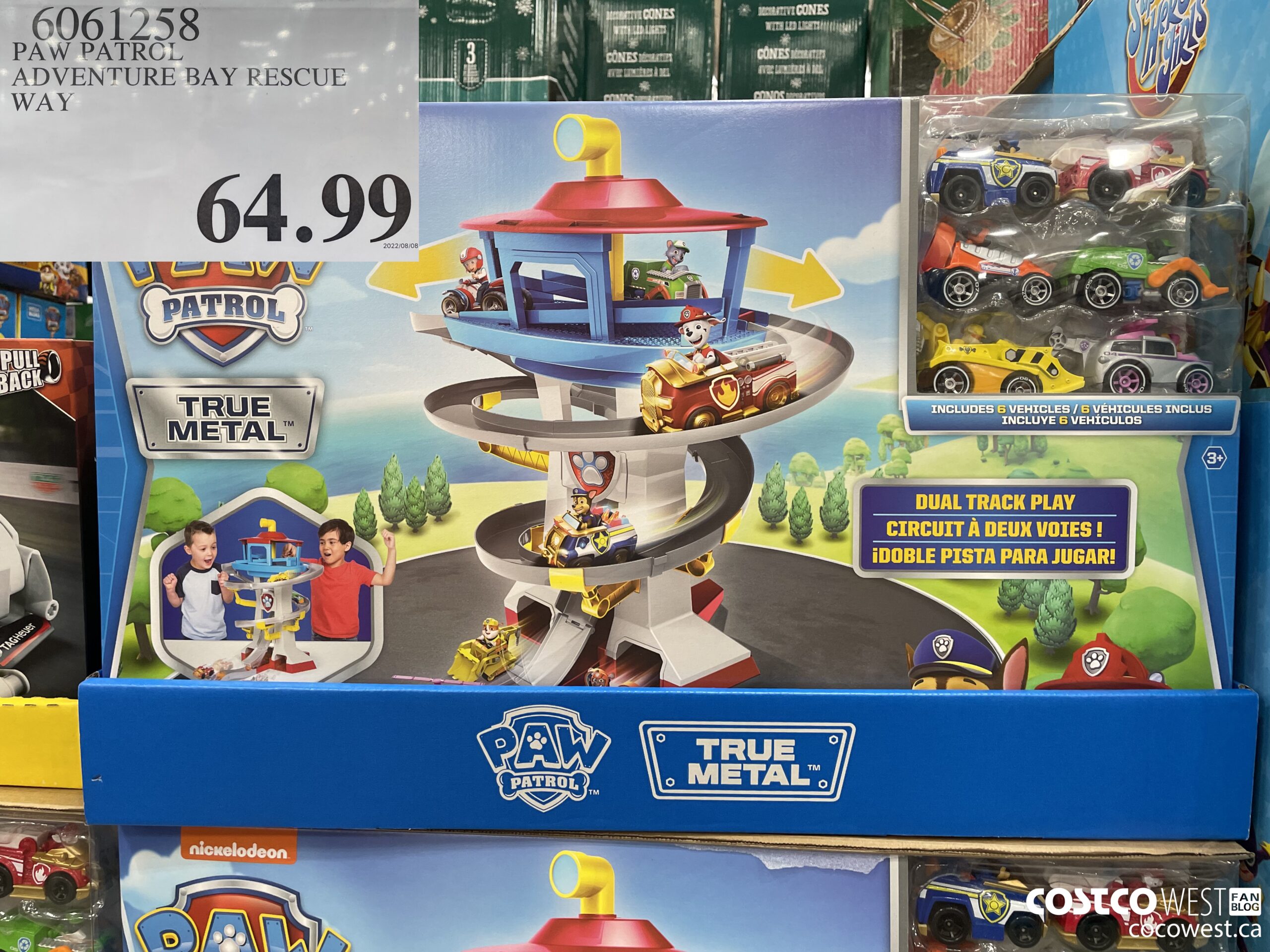 6061258 PAW PATROL ADVENTURE BAY RESCUE WAY  $64.99