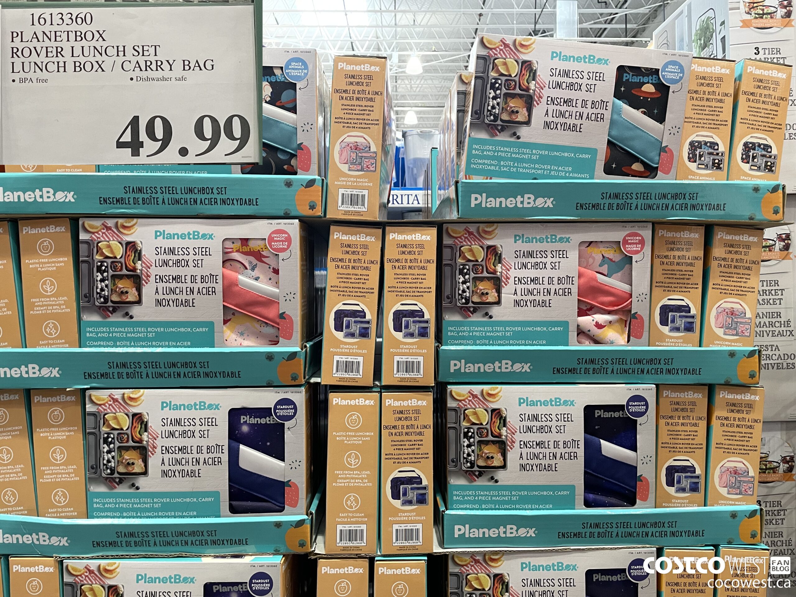 1613360 PLANETBOX ROVER LUNCH SET LUNCH BOX / CARRY BAG $49.99