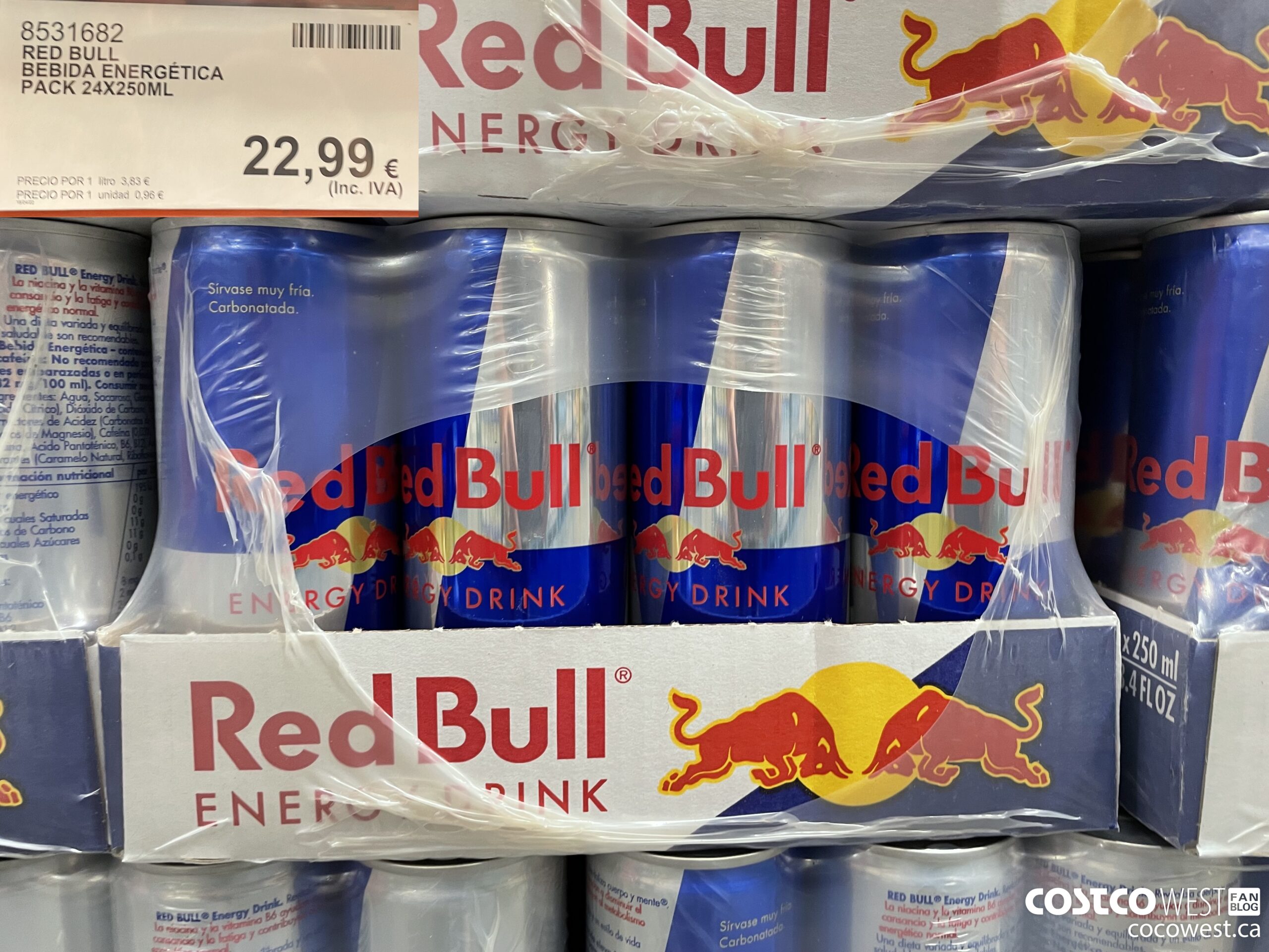 RED BULL ML FOUR PACK 24x25CL