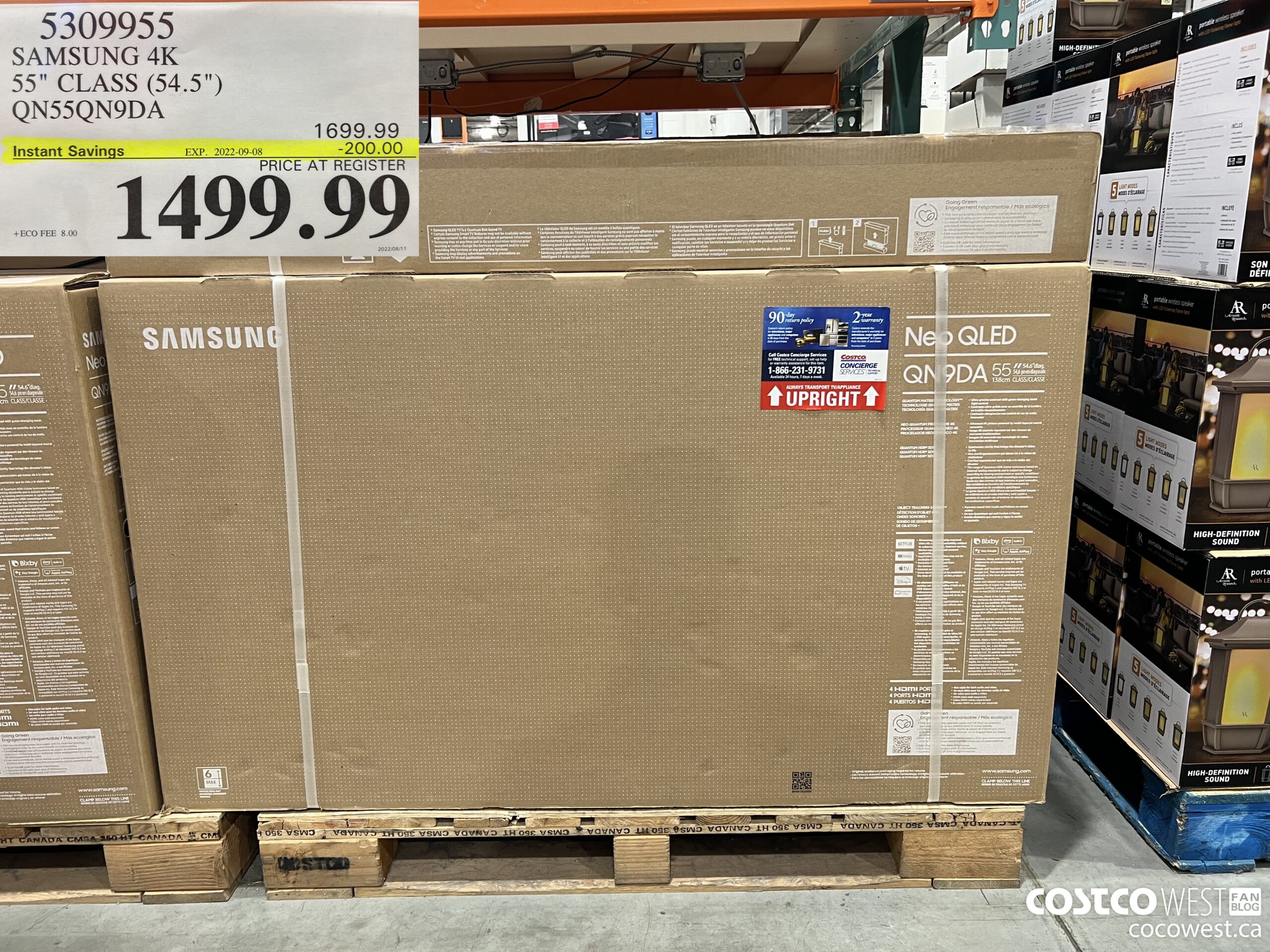 5309955 SAMSUNG 4K 55