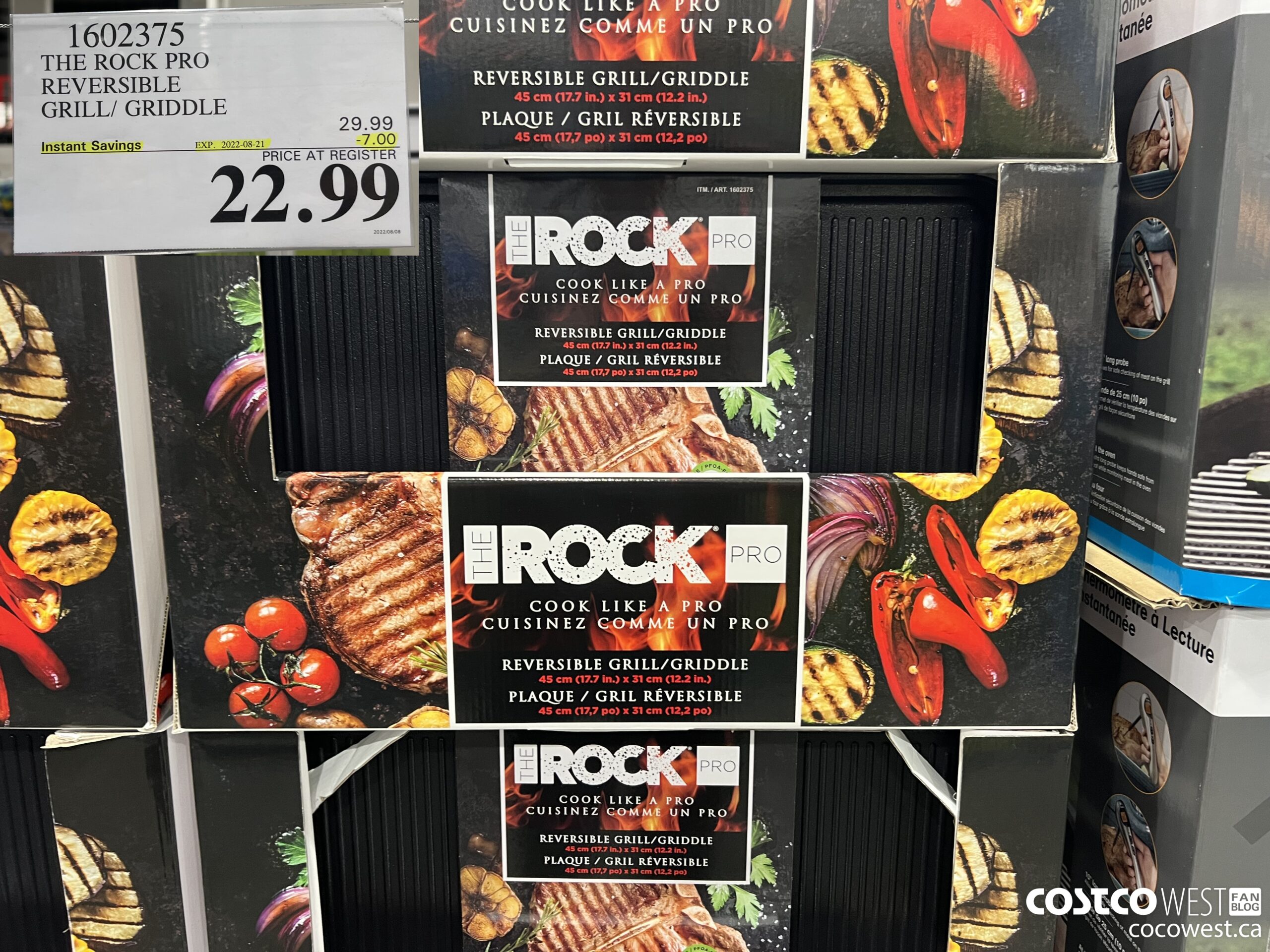 Costco Deals - The rock reversible grill #diecast