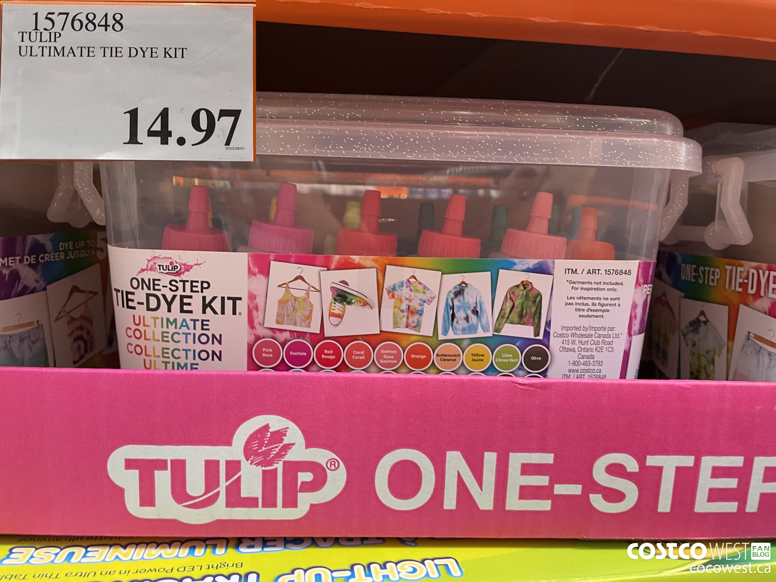 1576848 TULIP ULTIMATE TIE DYE KIT $14.97