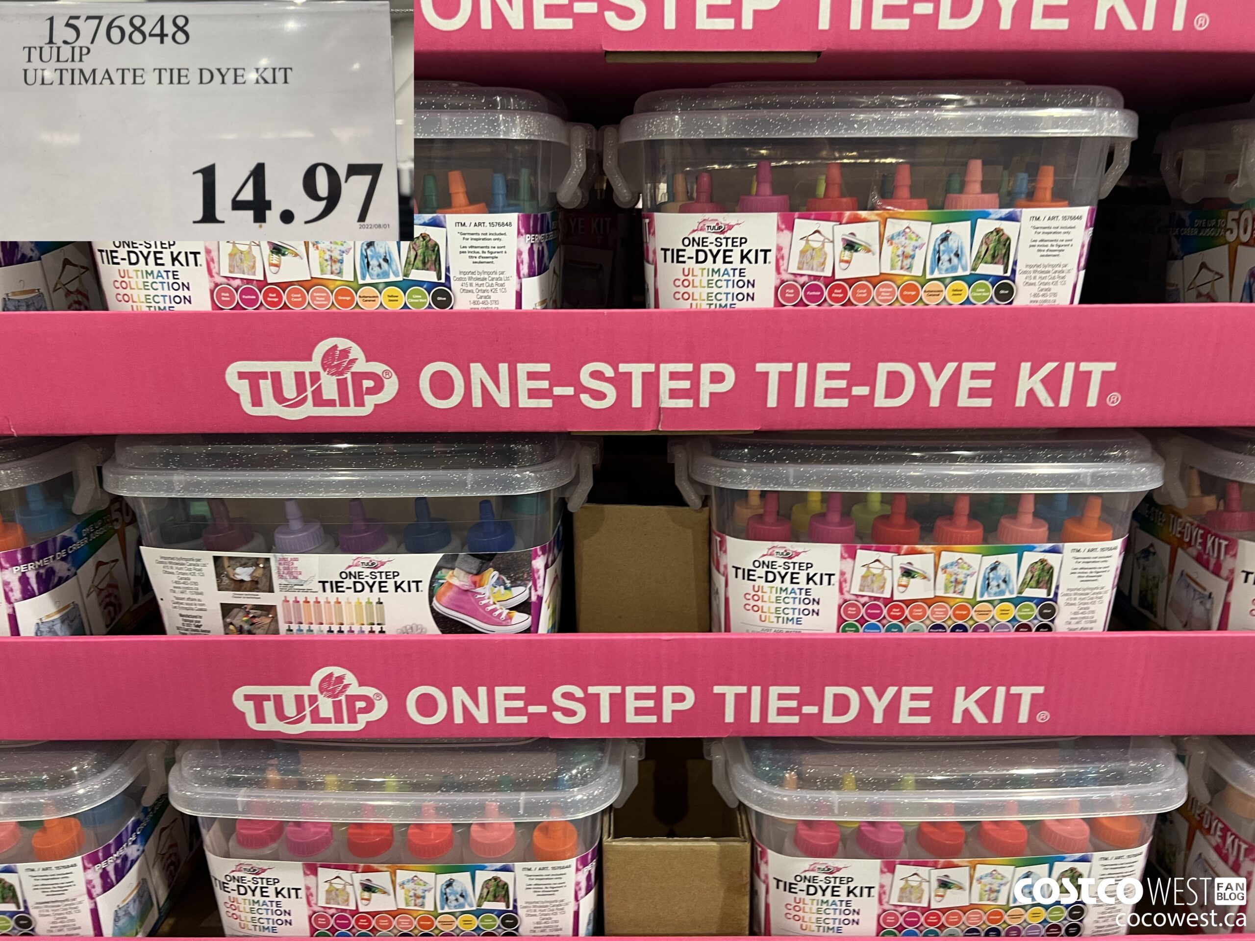 1576848 TULIP ULTIMATE TIE DYE KIT $14.97