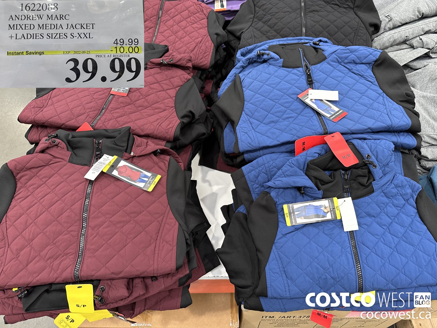 Andrew marc outlet vest costco