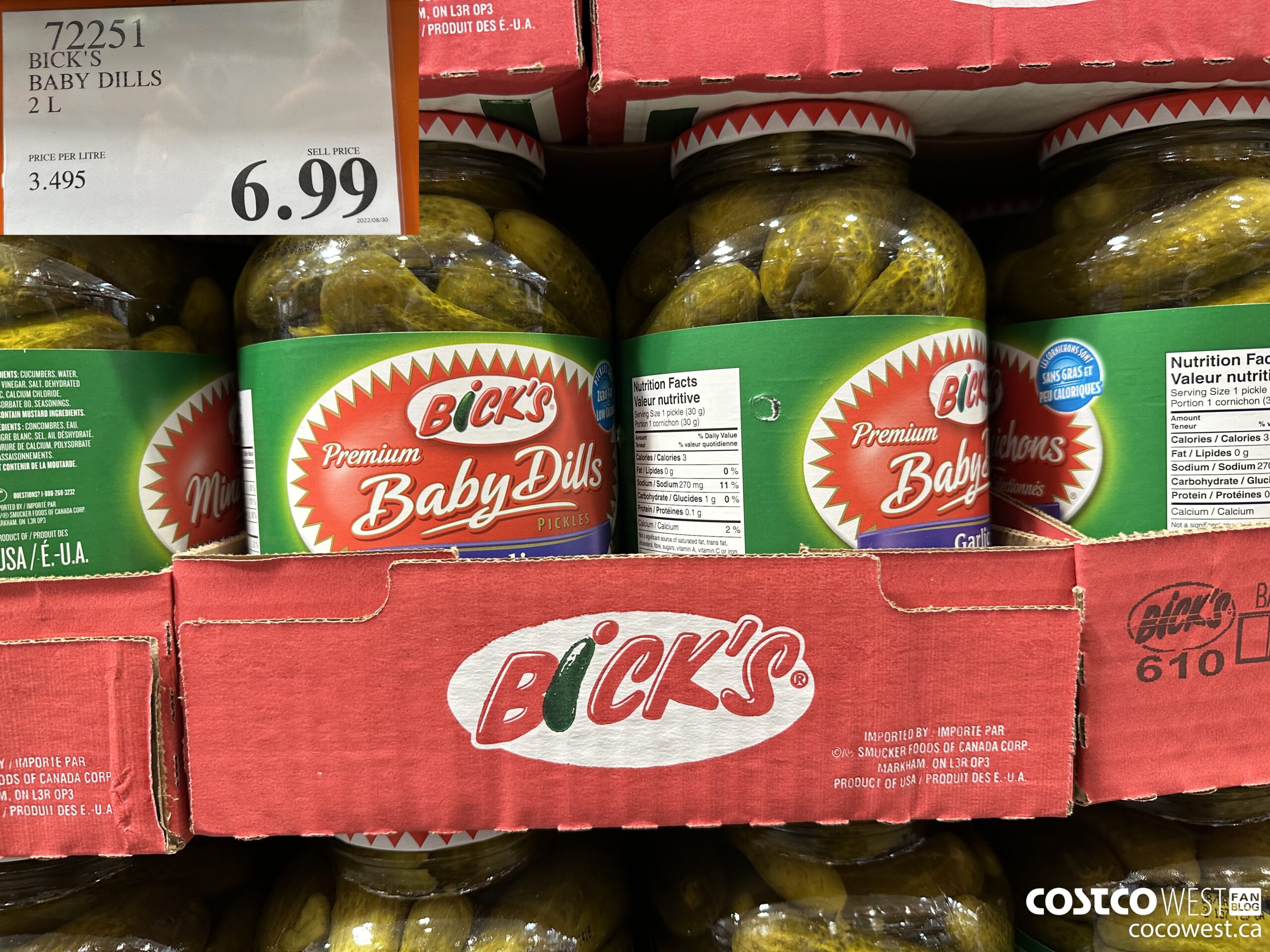 72251 BICK'S BABY DILLS 2 L $6.99