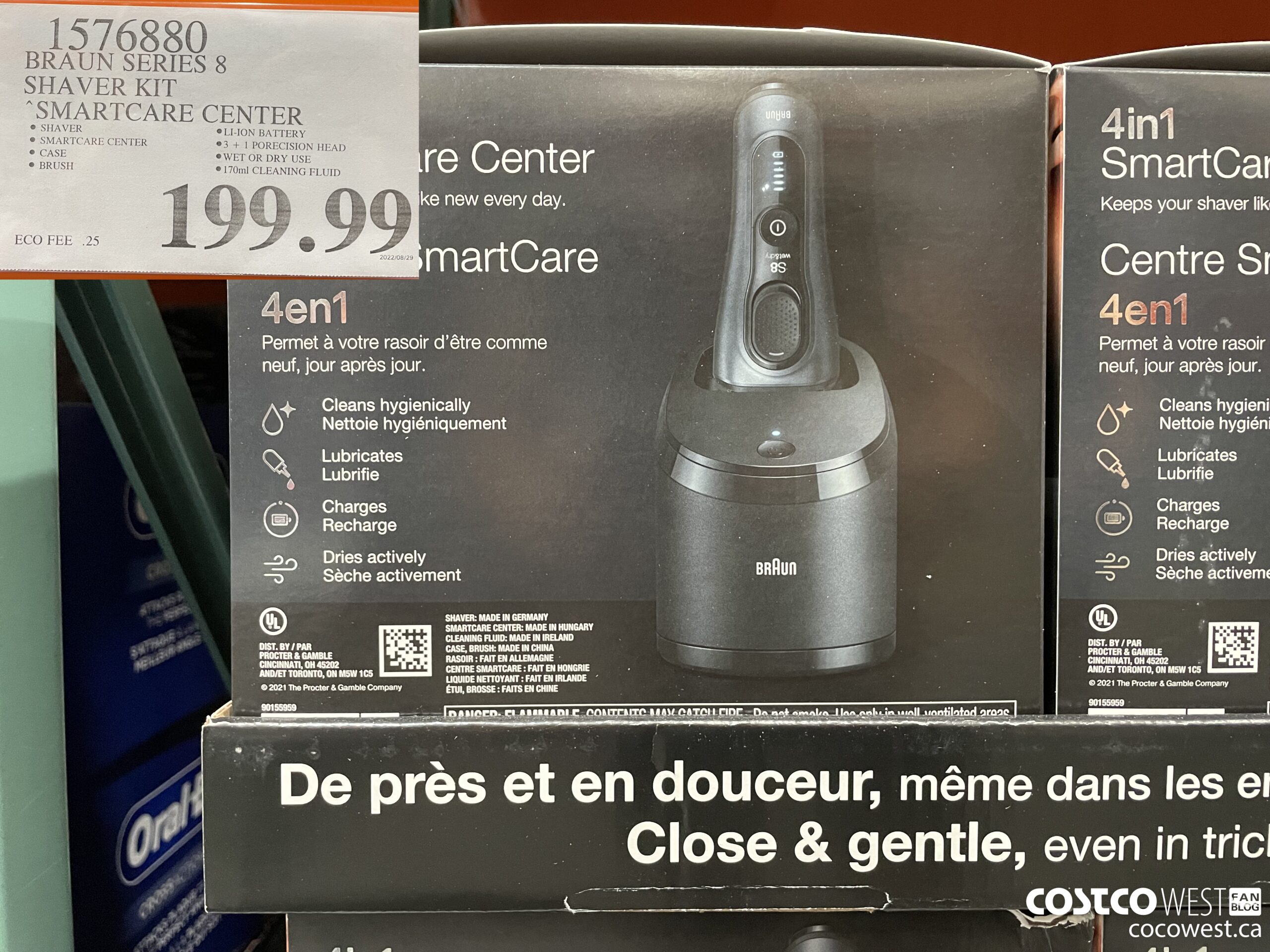 1576880 BRAUN SERIES 8 SHAVER KIT SMARTCARE CENTER  $199.99