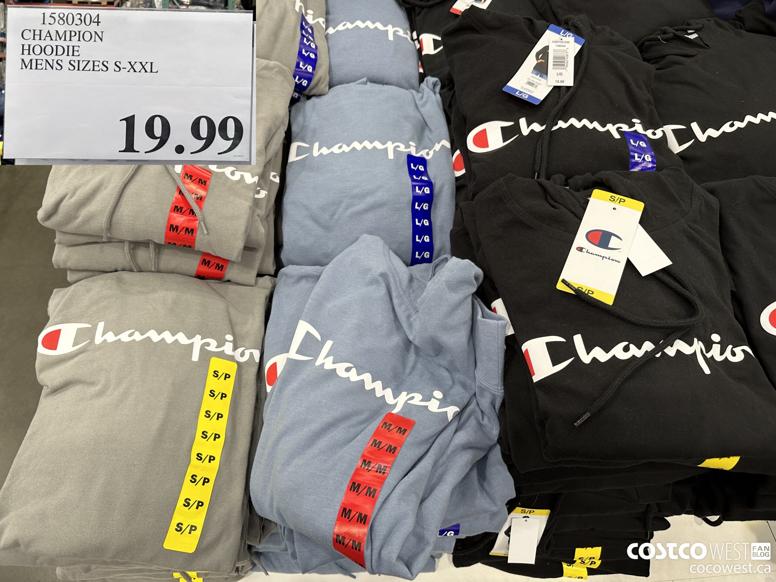 Costco best sale champion hoodies