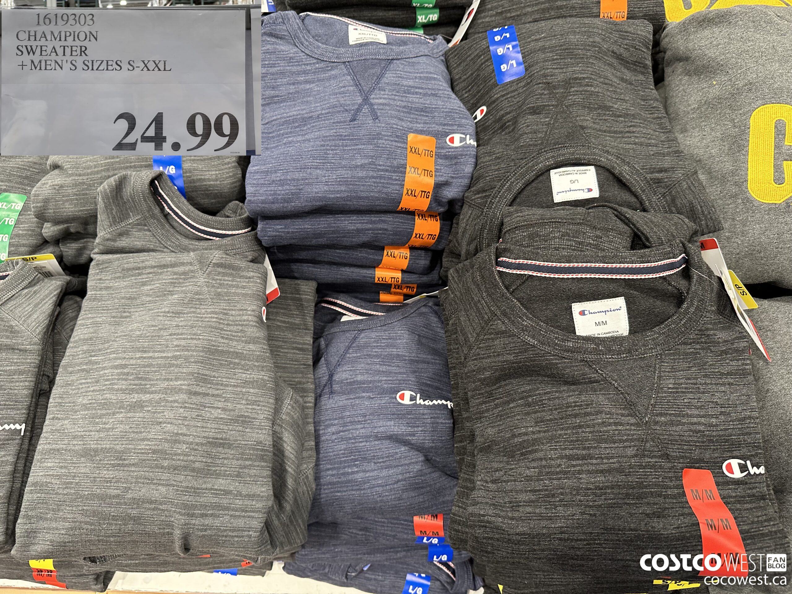 Champion sweater clearance costco ny