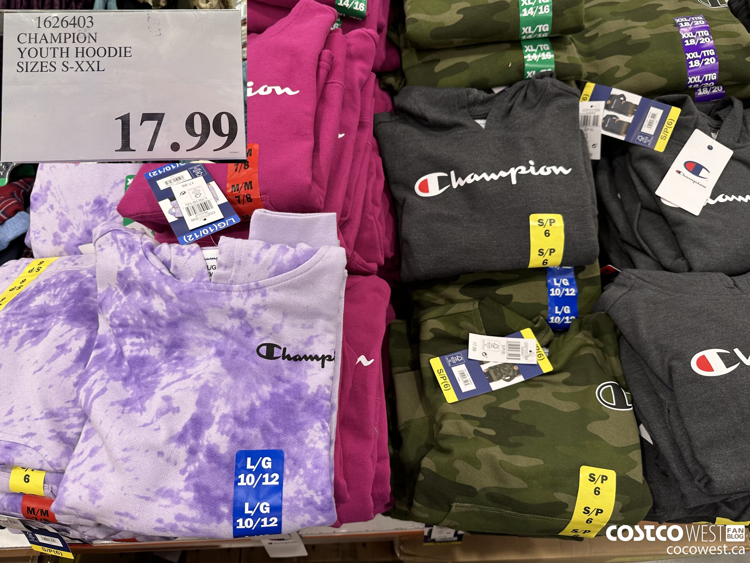 Champion sweatshirts costco hotsell