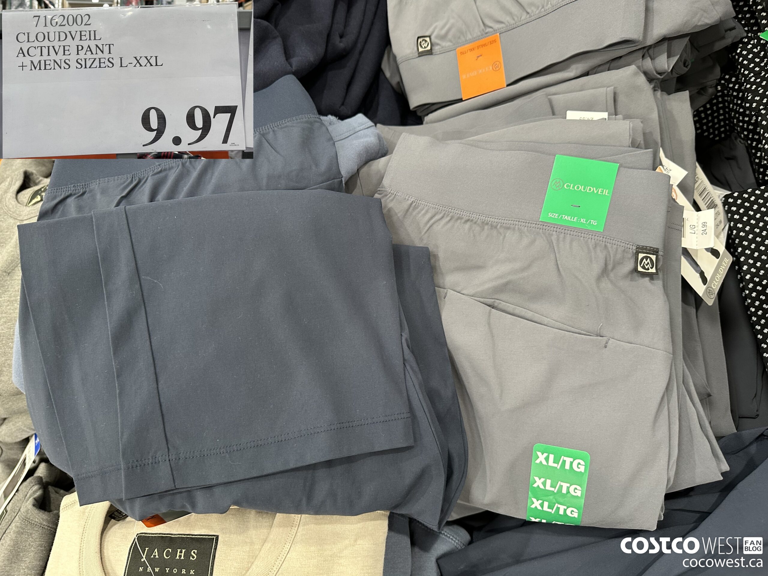 Costco Finds Canada, Mens #CloudVeil walking pants are $6 off through  6/26. These look super comfy! 😍