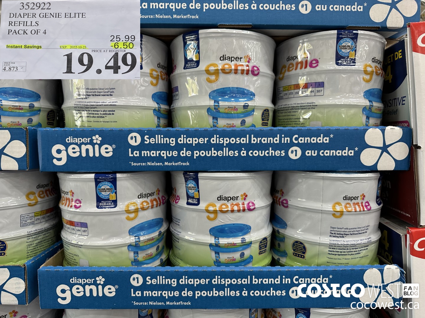 Diaper store genie costco