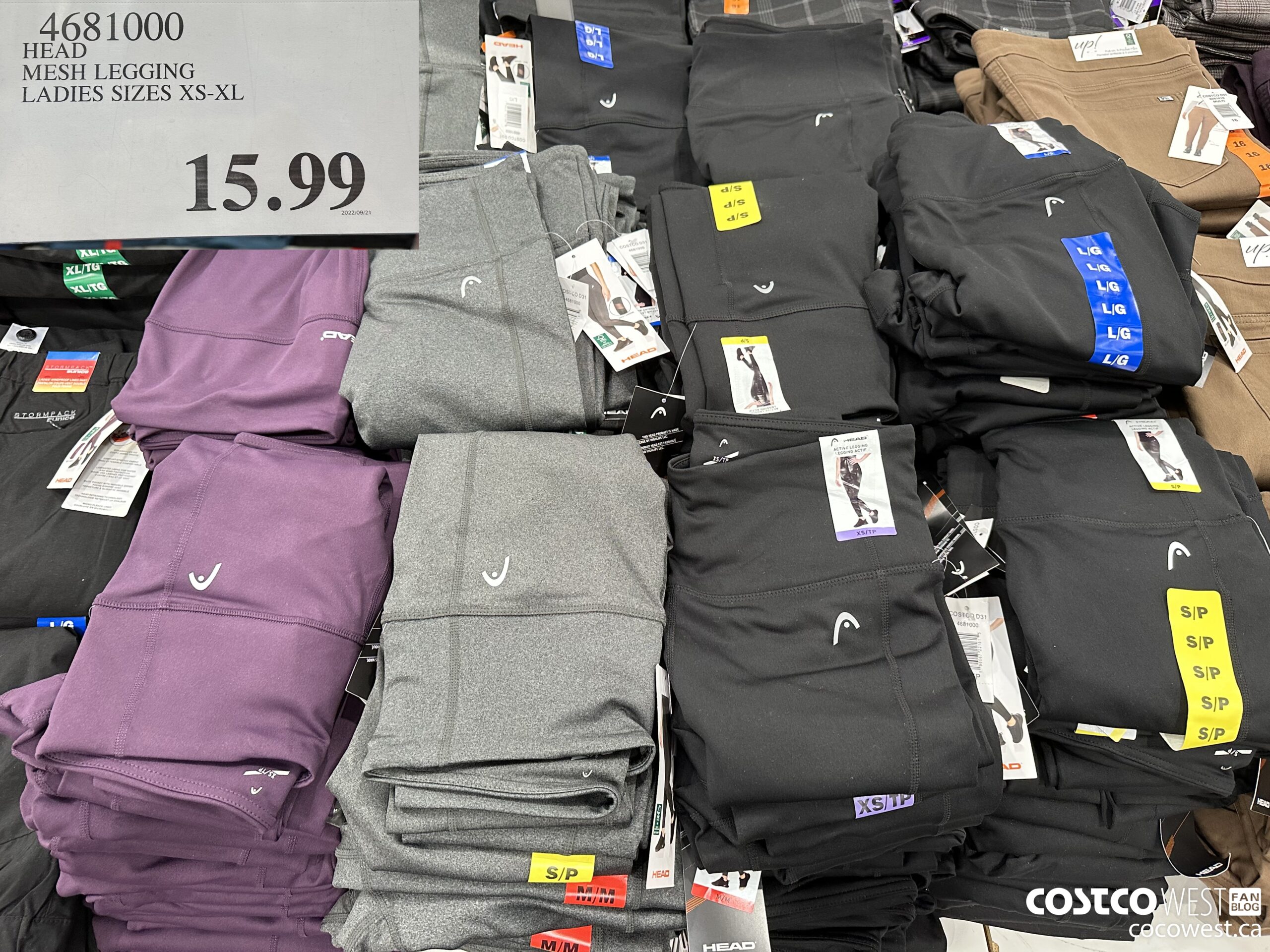 Costco Deals - 🙋‍♀️ @Fila ladies high waist #leggings is $6 off