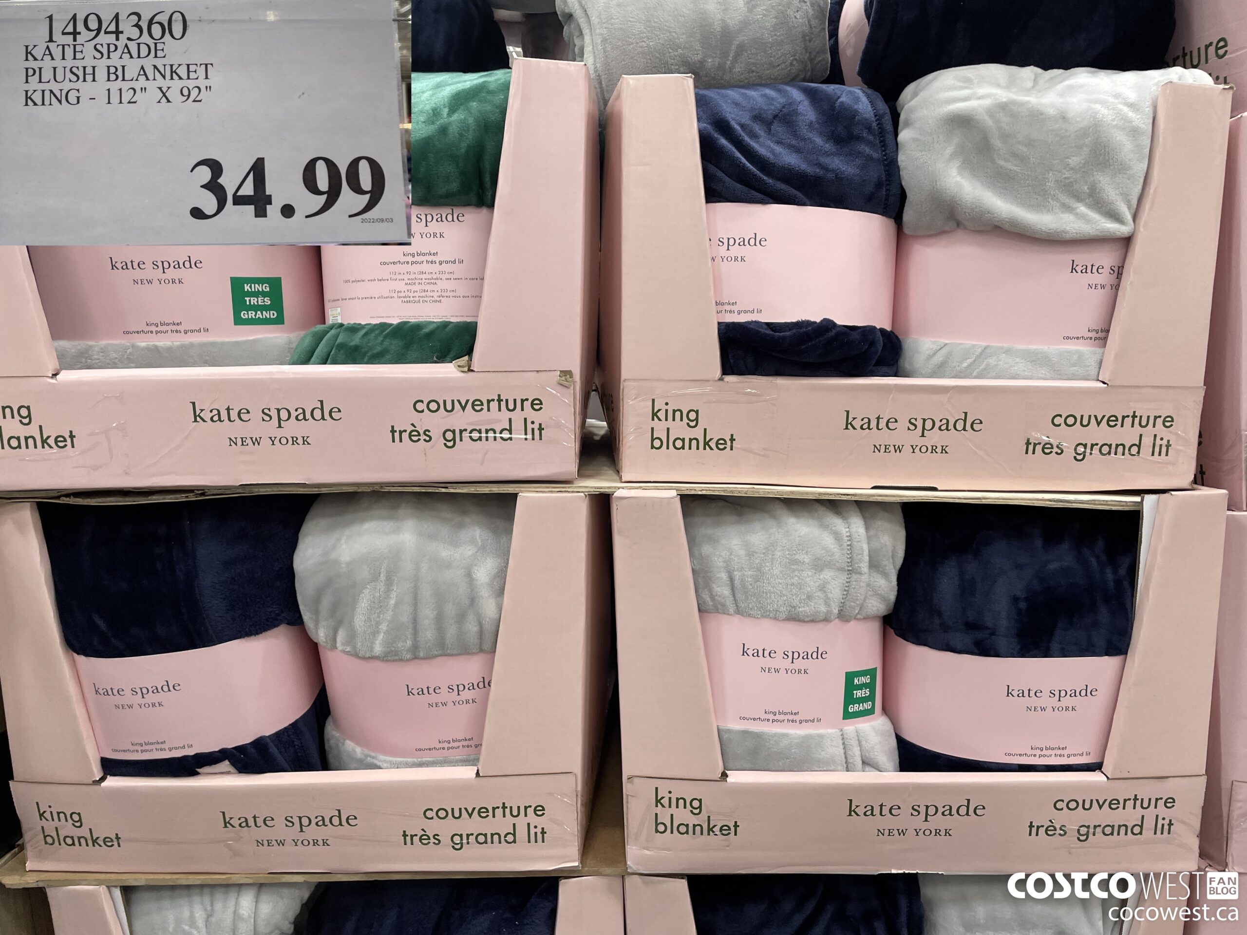 Kate spade hot sale throw costco