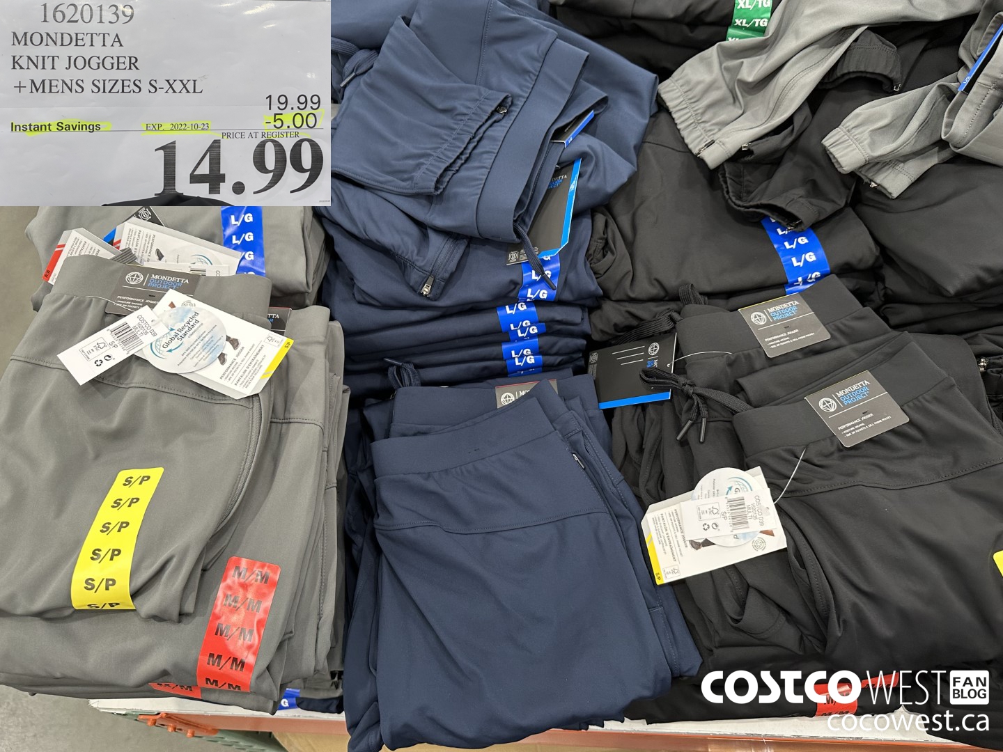 1548102 MONDETTA COZY PANT LADIES SIZES L XXL 4 00 INSTANT SAVINGS EXPIRES  ON 2021 11 28 12 99 - Costco East Fan Blog