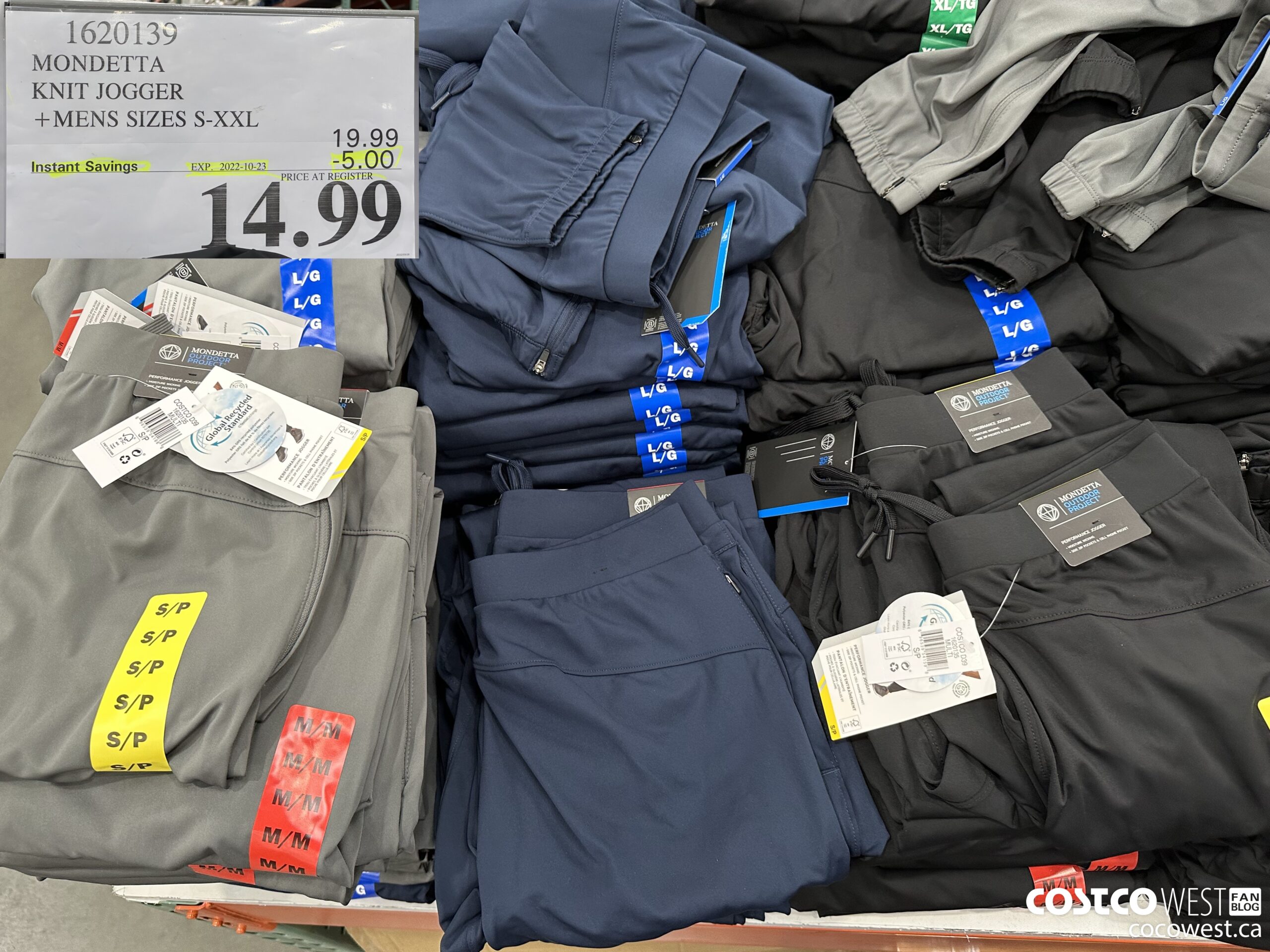 Mondetta Men's Jogger Costco $12 : r/frugalmalefashion