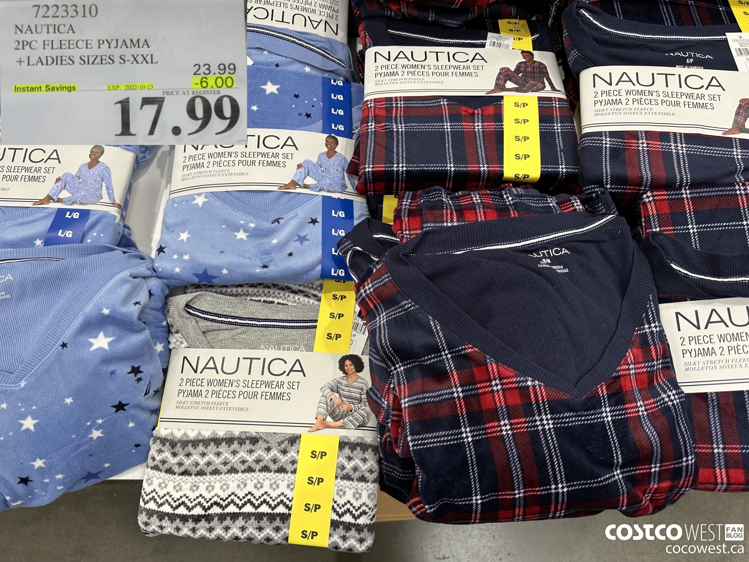 CALVIN KLEIN 2 PIECE LOUNGE SET + LADIES SIZES XS - XL at Costco