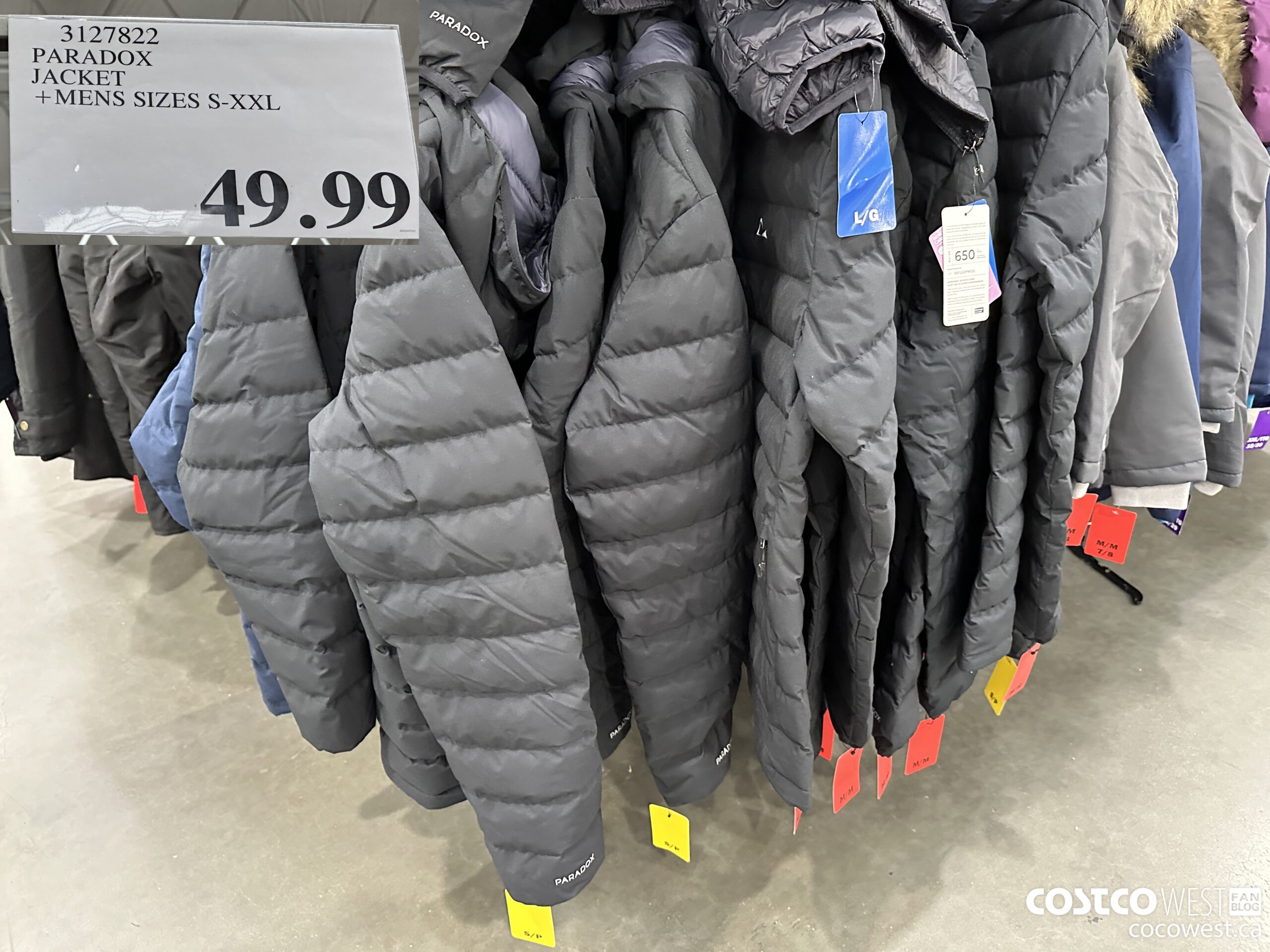 Paradox rain hot sale jacket costco