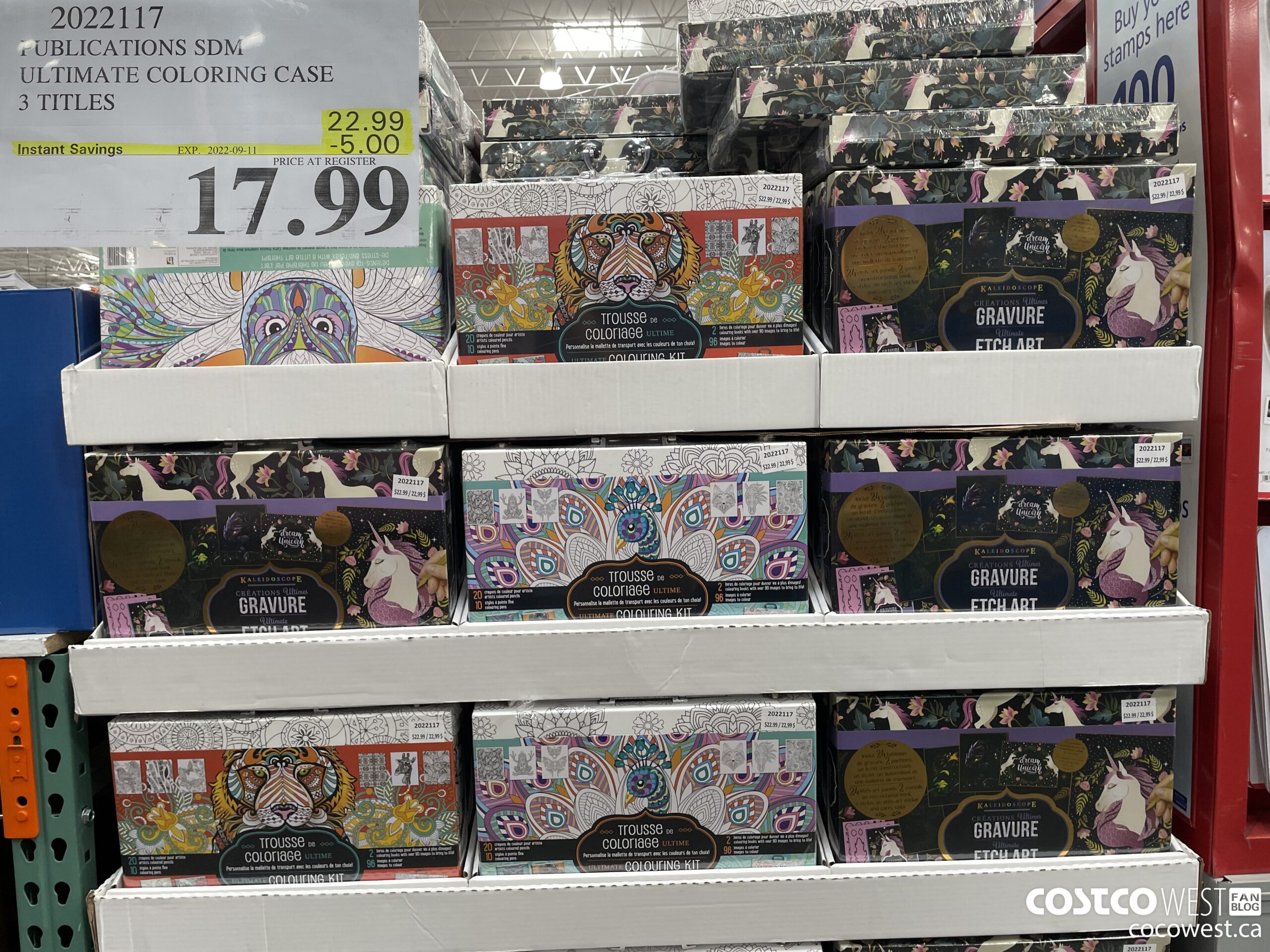 2022117 PUBLICATIONS SDM ULTIMATE COLORING CASE 3 TITLES ($5.00 INSTANT SAVINGS EXPIRES ON 2022-09-11) $17.99