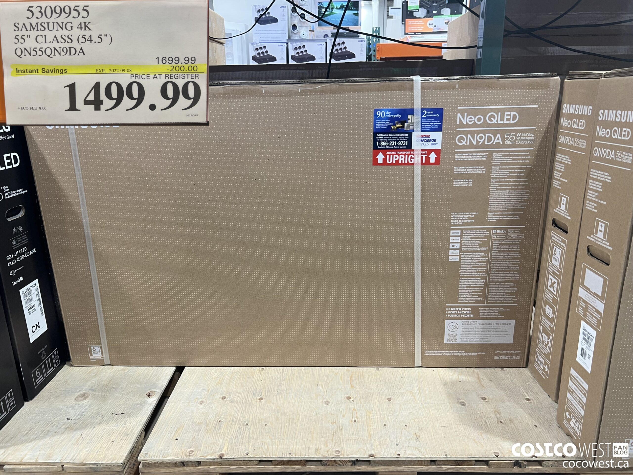 5309955 SAMSUNG 4K 55