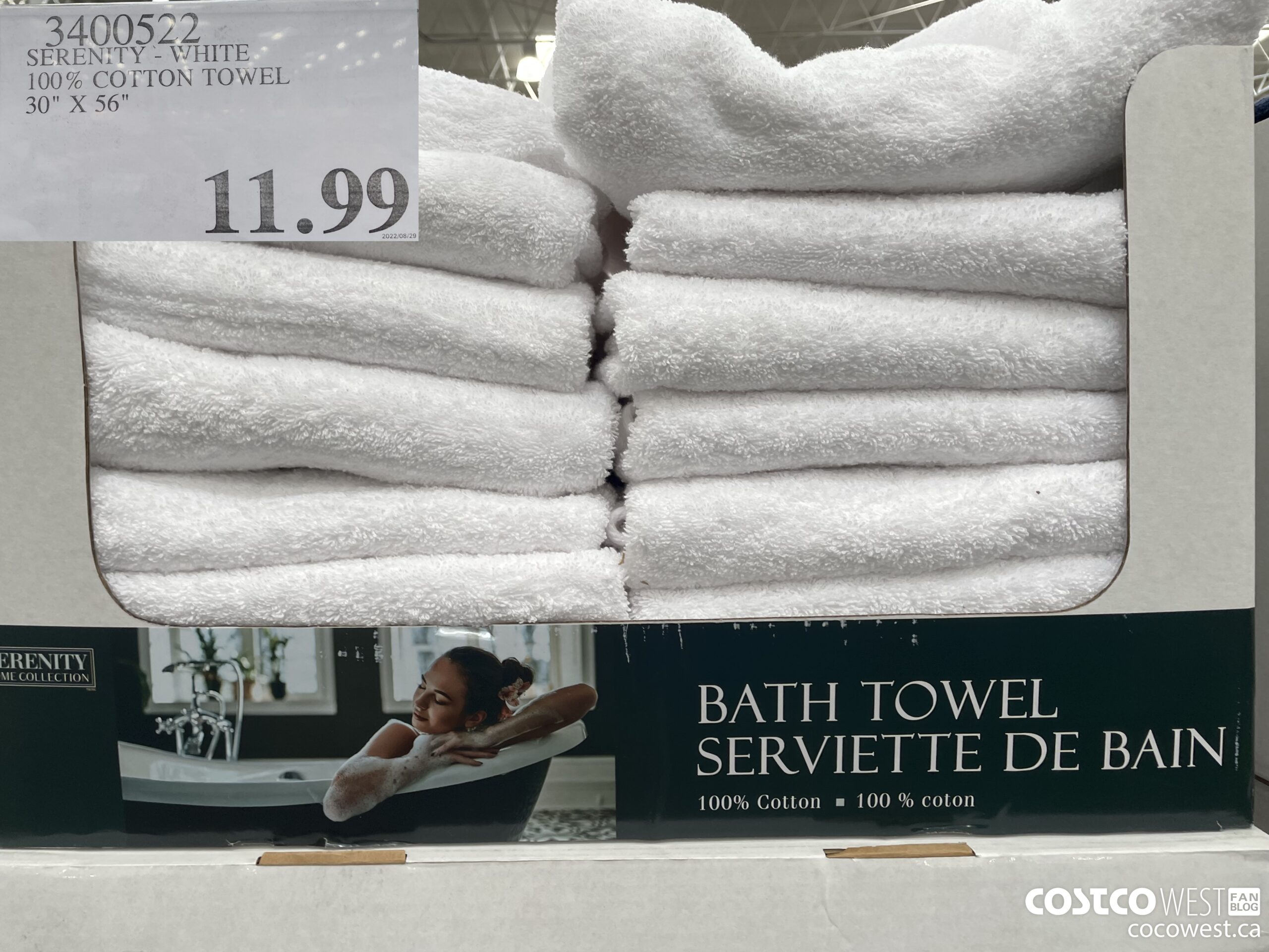 Grandeur Hospitality Bath Towel - Costco Sale!