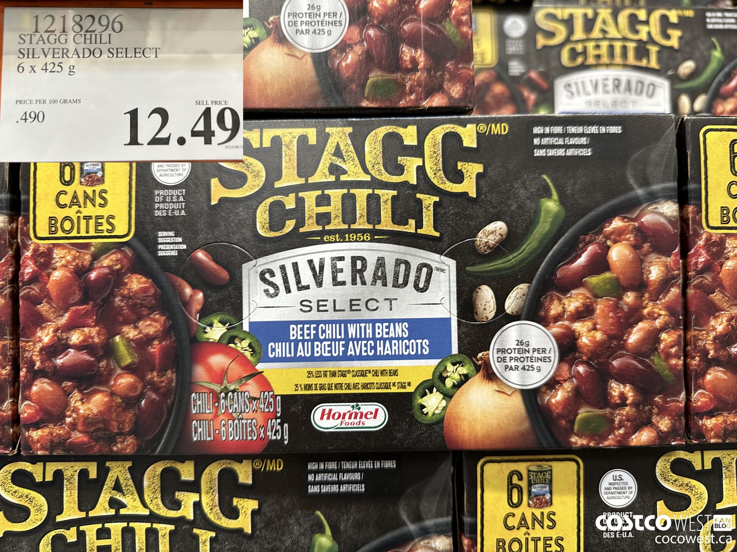 1218296 STAGG CHILI SILVERADO SELECT 6 x 425 g $12.49
