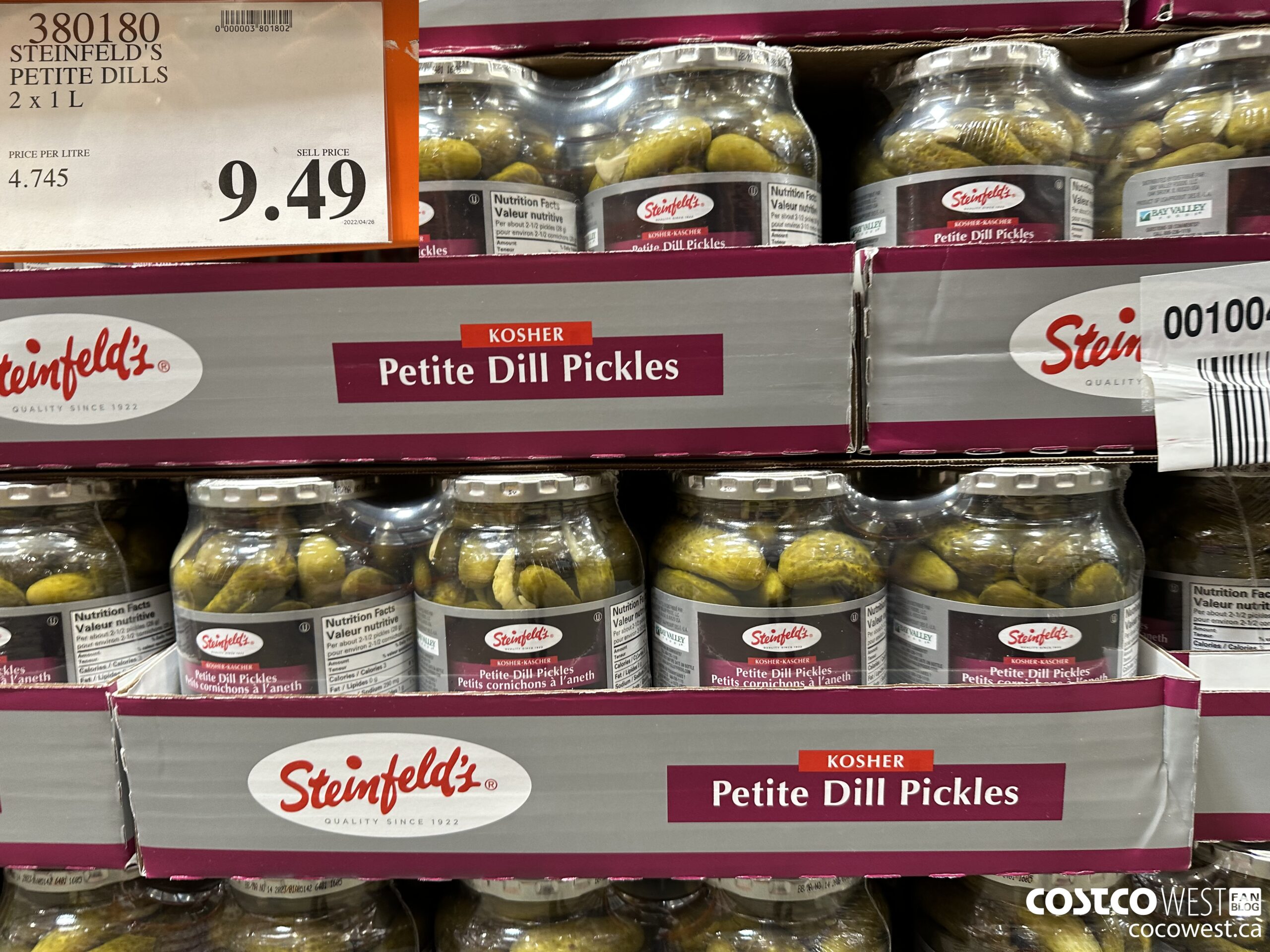 380180 STEINFELD'S PETITE DILLS 2 X 1L $9.49