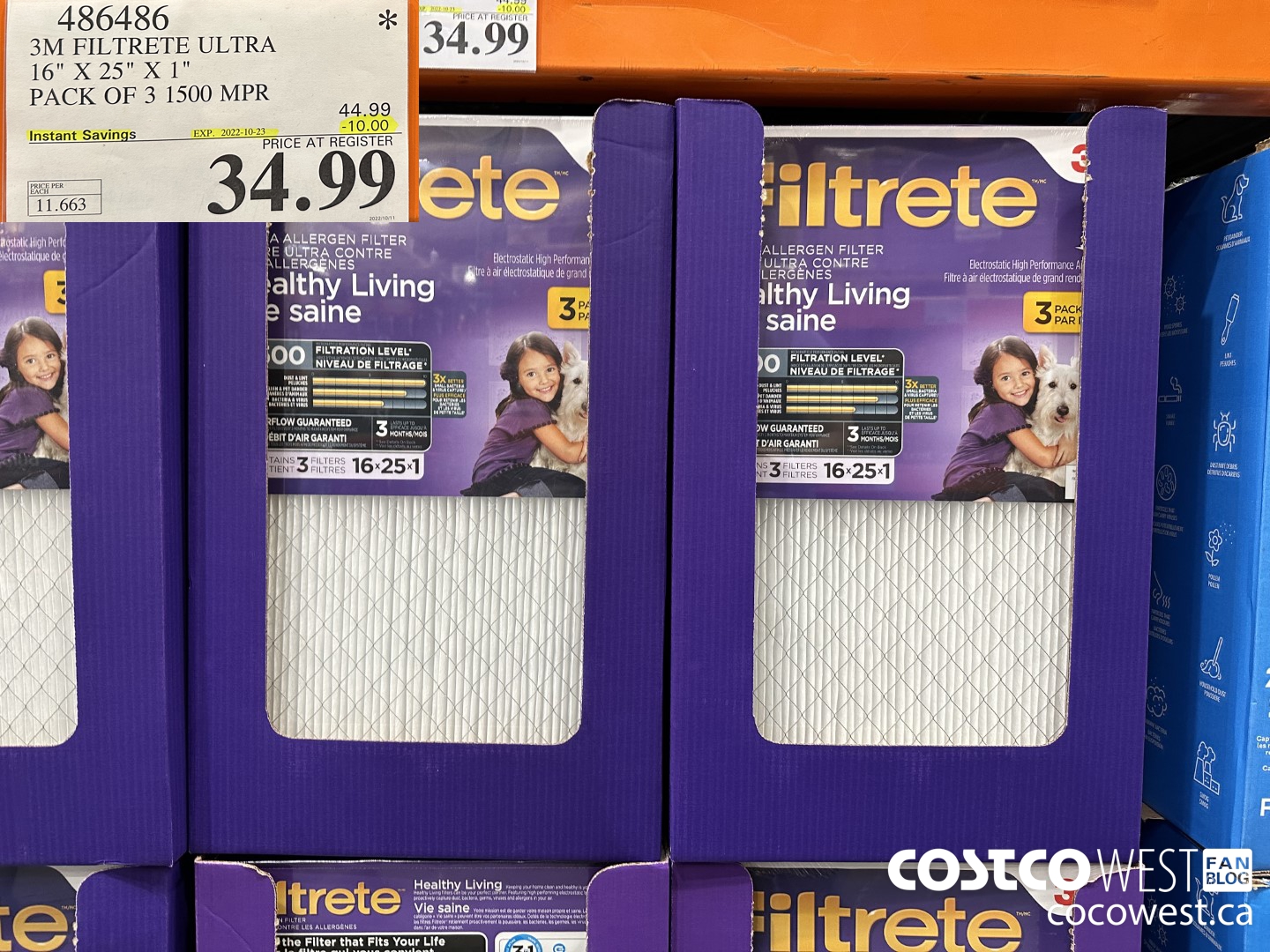 486486 3M FILTRETE ULTRA 16