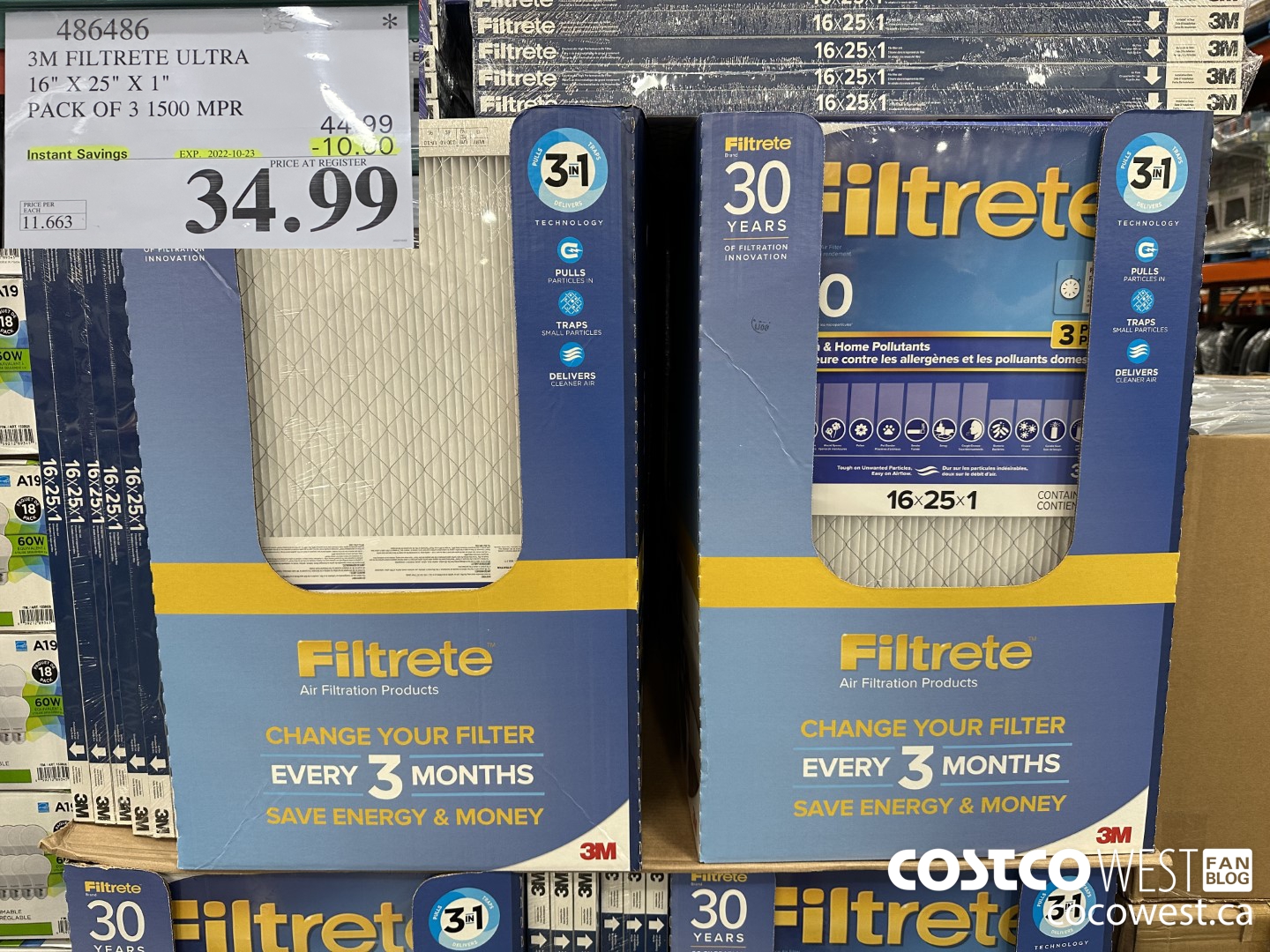 486486 3M FILTRETE ULTRA 16