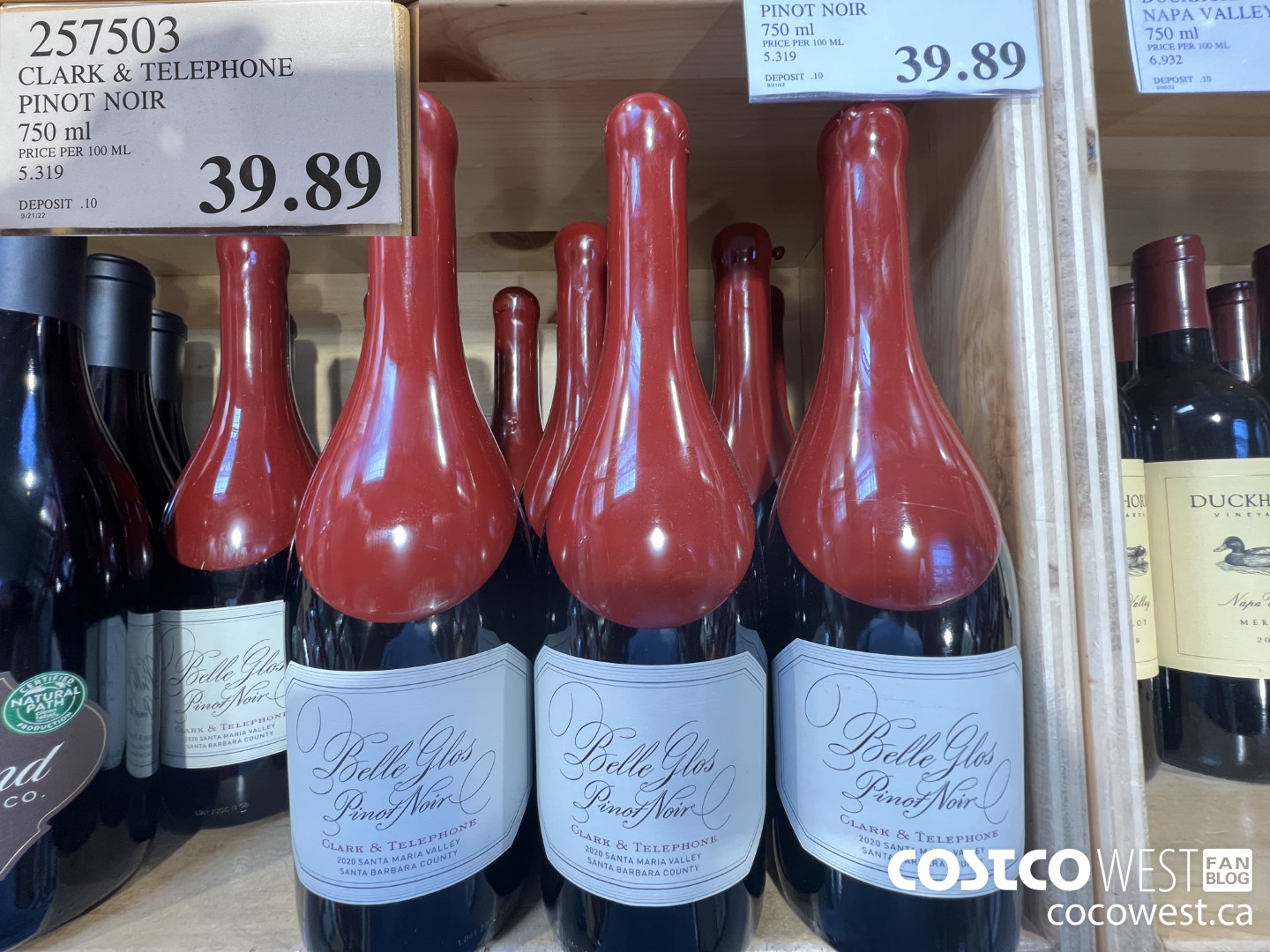 257503 CLARK & TELEPHONE PINOT NOIR 750 ML $39.89