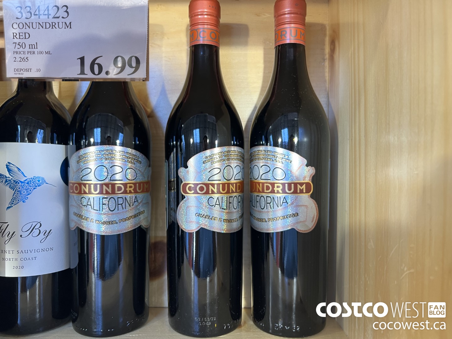 334423 CONUNDRUM RED 750 ML $16.99