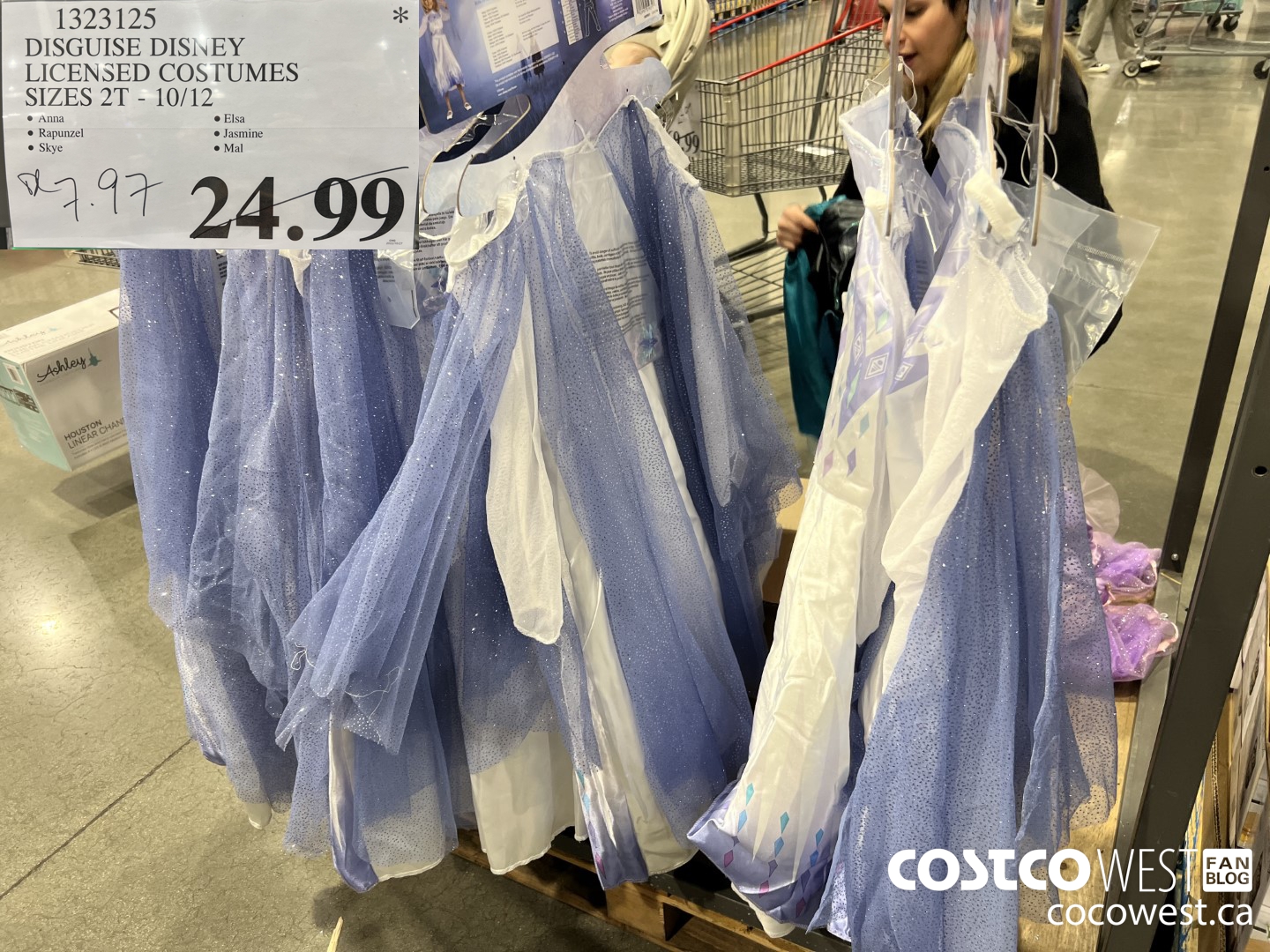 1323125  DISGUISE LICENSED COSTUMES SIZES 2T-10/12 $24.99