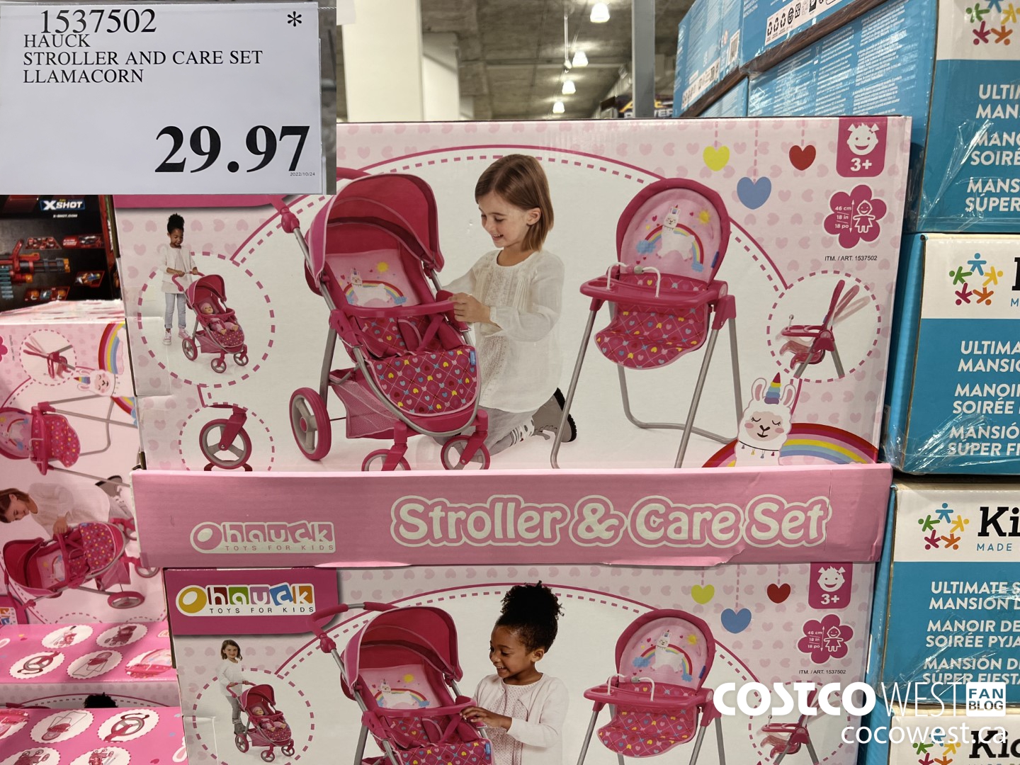 1537502 HAUCK STROLLER AND CARE SET LLAMACORN  $29.97