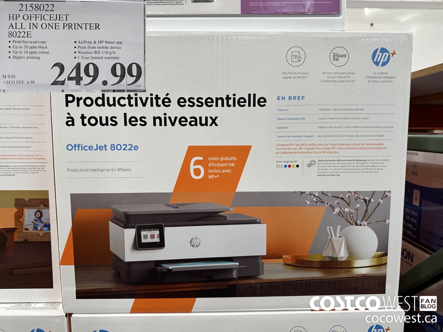 HP OfficeJet Pro 8022e All-in-One Imprimante à jet d'encre