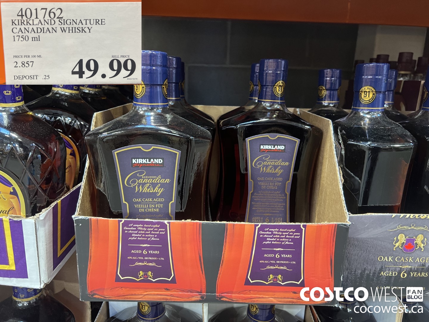 Anyone try Kirkland Canadian whiskey? : r/Costco