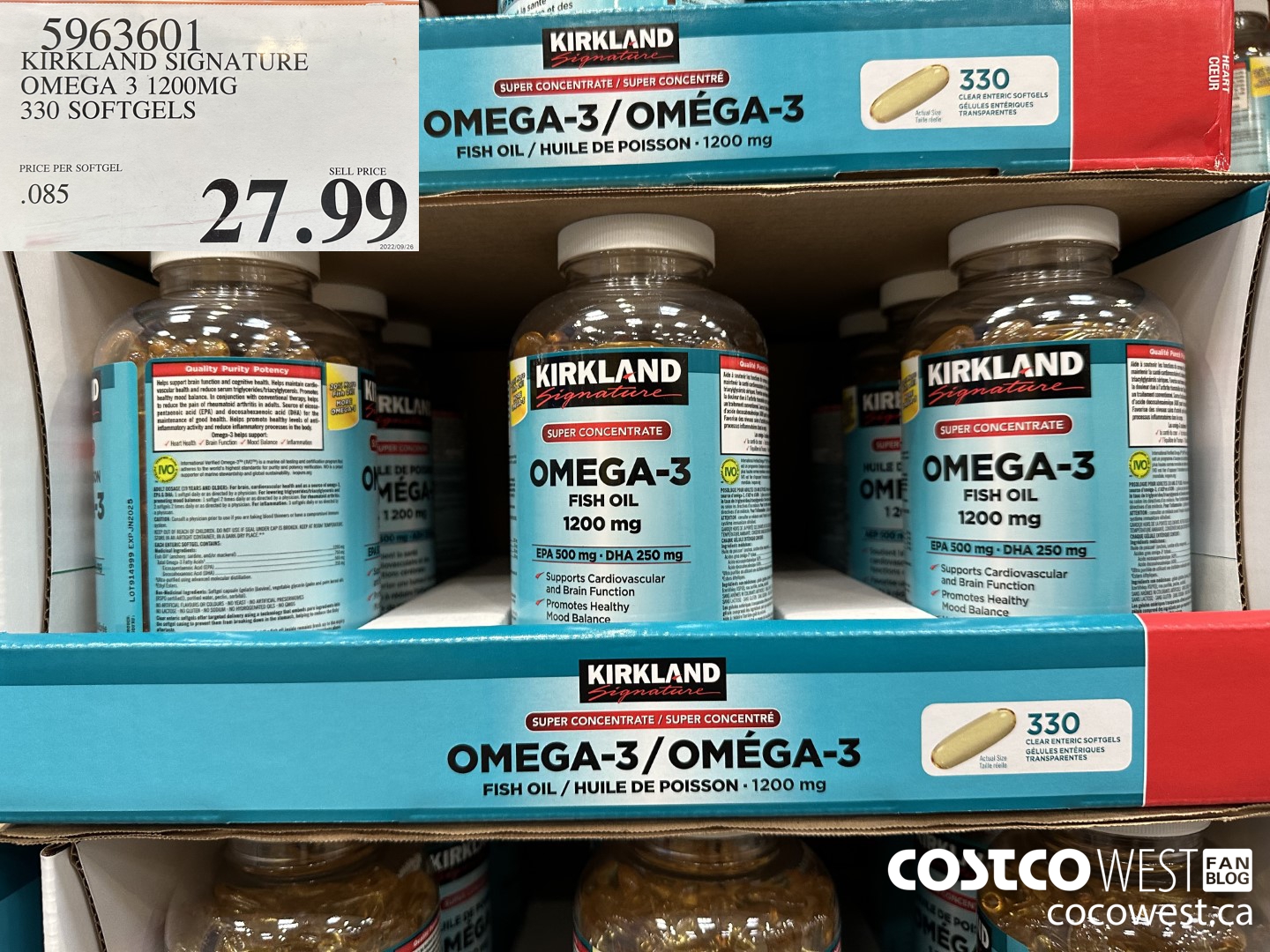 Omega 3 costco discount kirkland