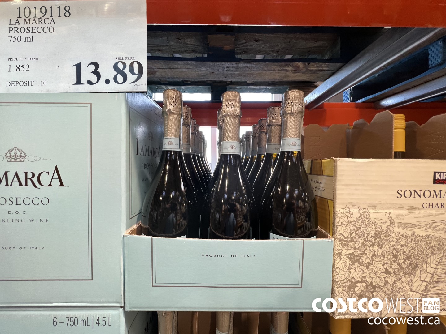 1019118 LA MARCA PROSECCO 750 ML $13.89