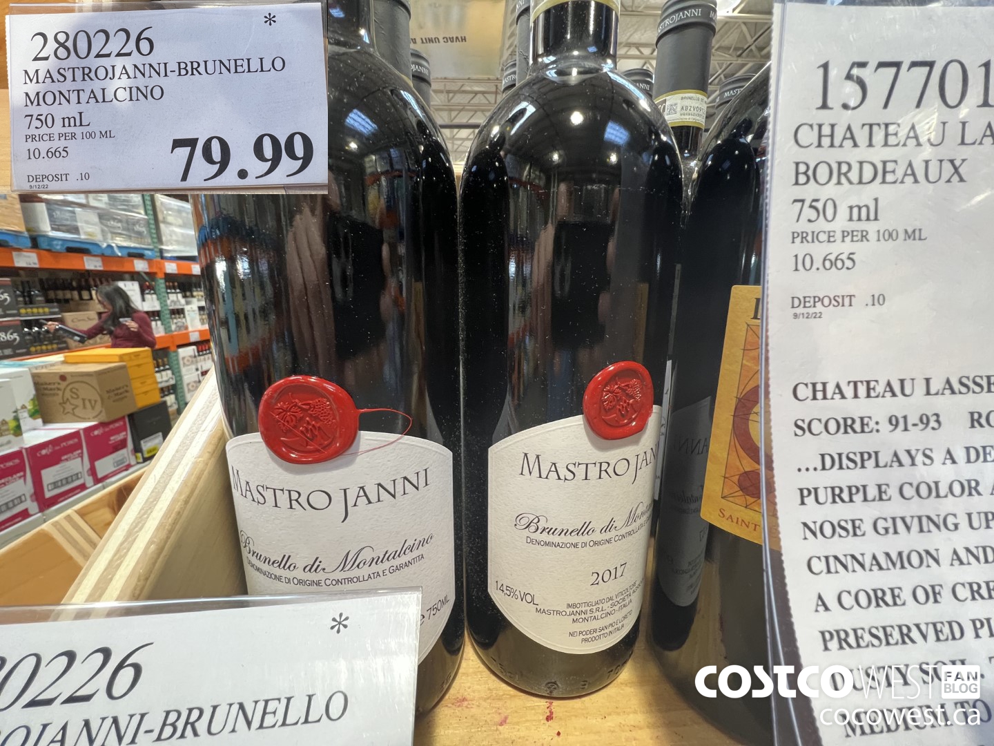 280226 MASTROJANNI-BRUNELLO MONTALCINO 750 ML $79.99